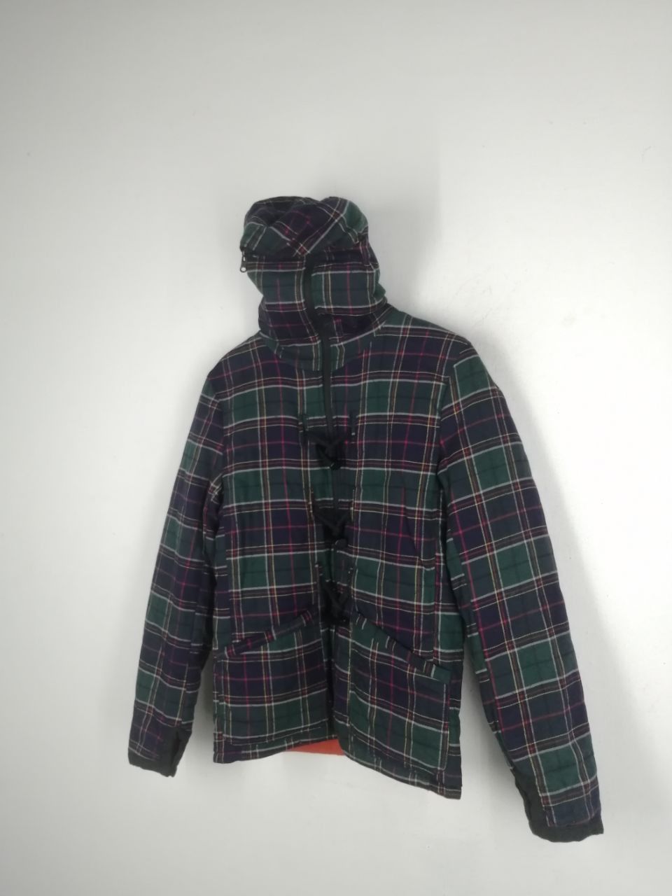 Japanese Brand Reversible Vintage Wool Jacket Full Zipped Size US M / EU 48-50 / 2 - 8 Thumbnail