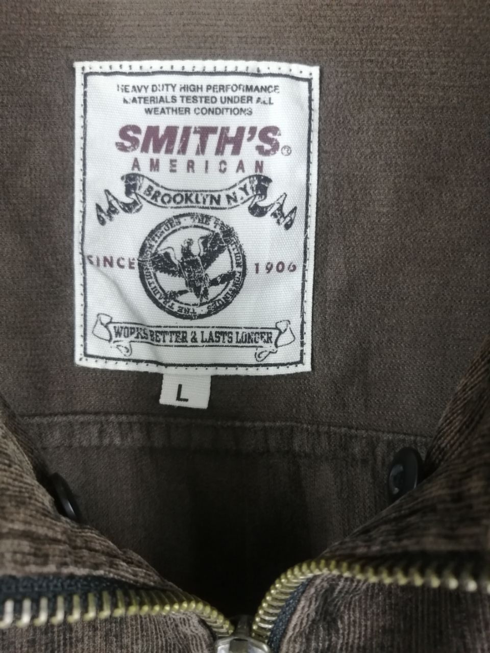 The Smiths × Vintage Smith's American Corduroy Zipper Jacket Size US M / EU 48-50 / 2 - 6 Thumbnail