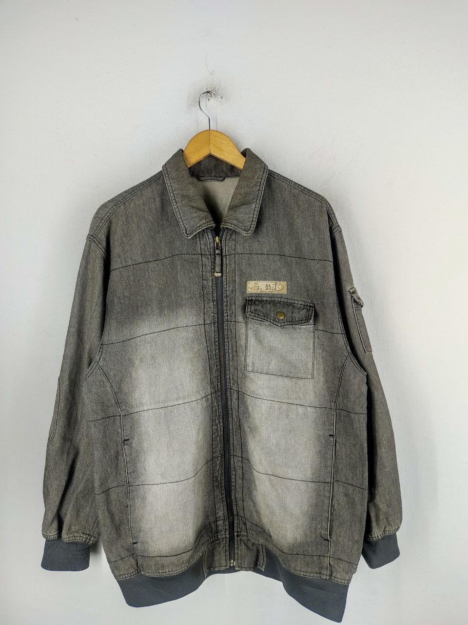 Japanese Brand × Vintage 04 Limited Edition Military Bobby's Orenge Denim Jacket Size US L / EU 52-54 / 3 - 4 Thumbnail