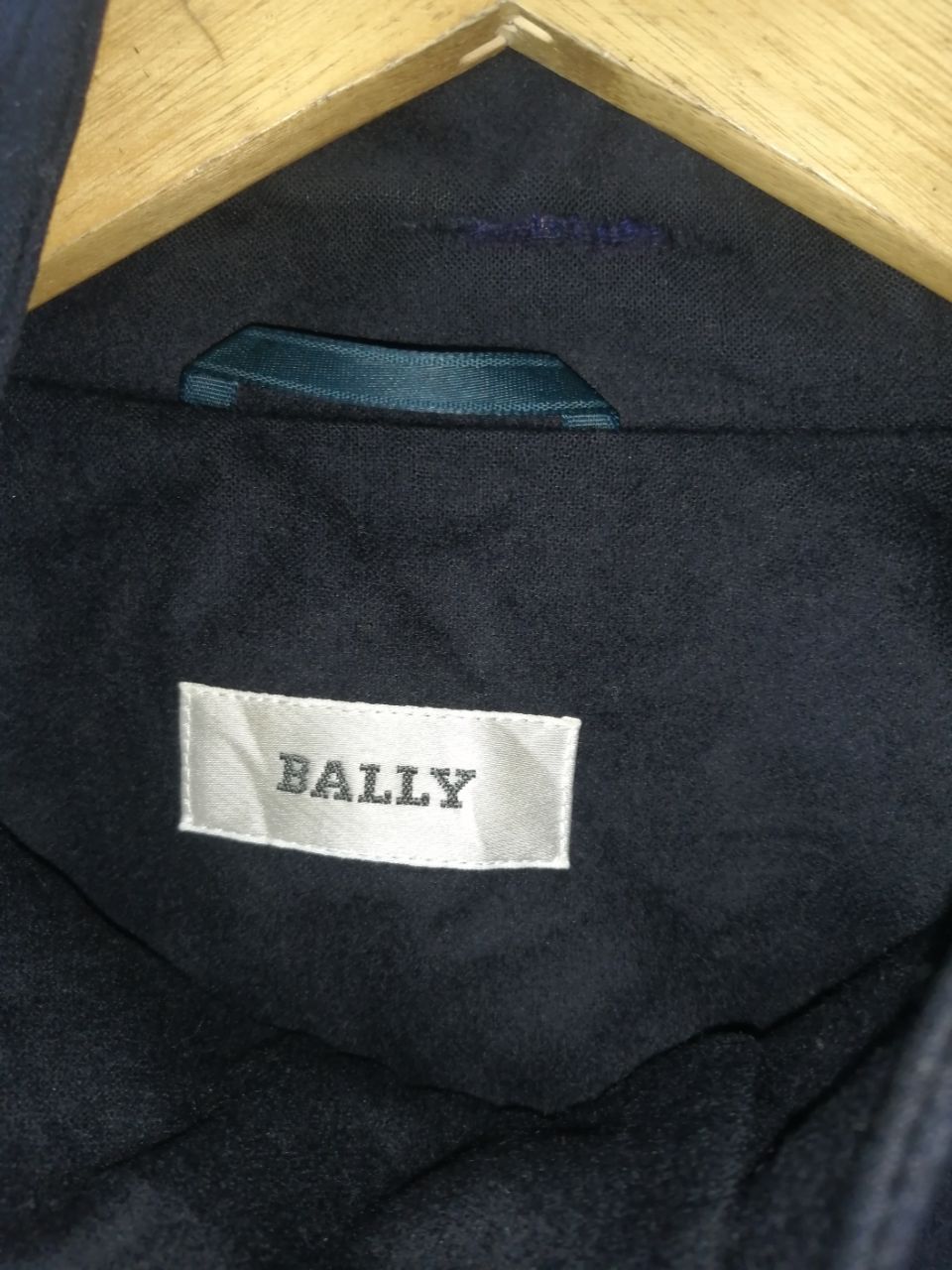 Bally VINTAGE BALLY BOMBER WOOL BLACK JACKET Size US L / EU 52-54 / 3 - 6 Thumbnail