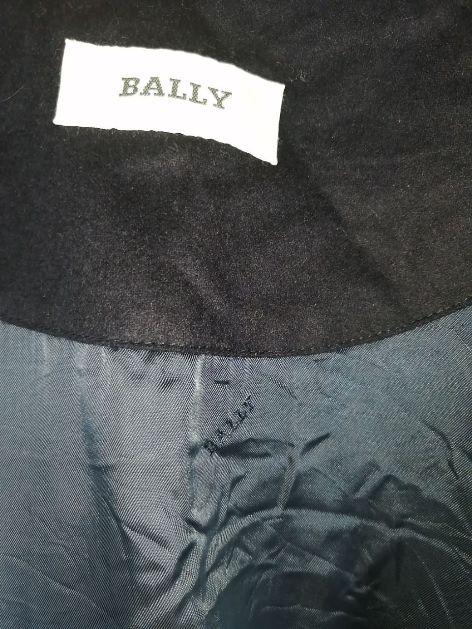 Bally VINTAGE BALLY BOMBER WOOL BLACK JACKET Size US L / EU 52-54 / 3 - 8 Thumbnail