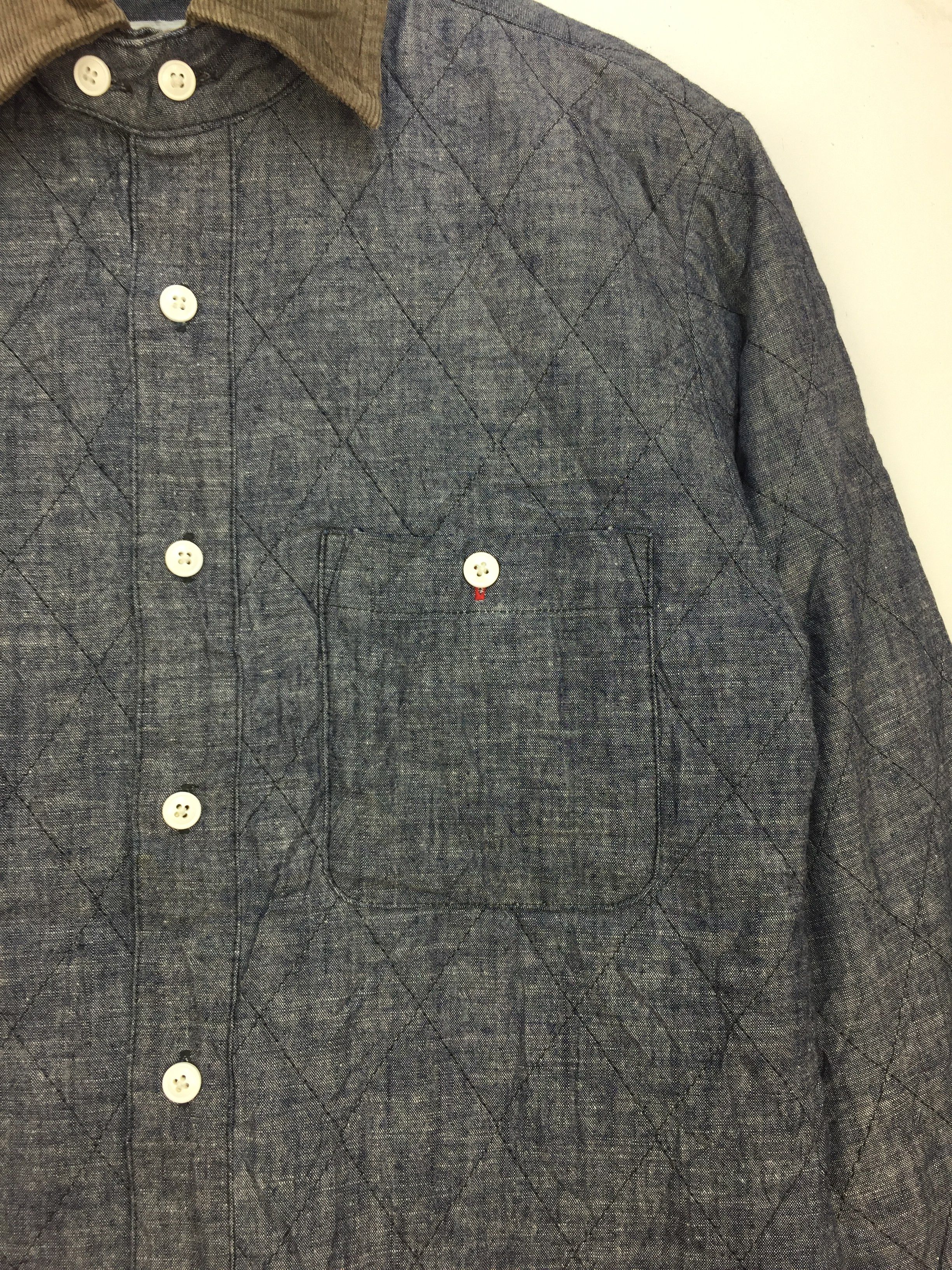 Beams Plus BEAMS LIGHT DIAMOND STITCH SHIRT Size US S / EU 44-46 / 1 - 3 Thumbnail