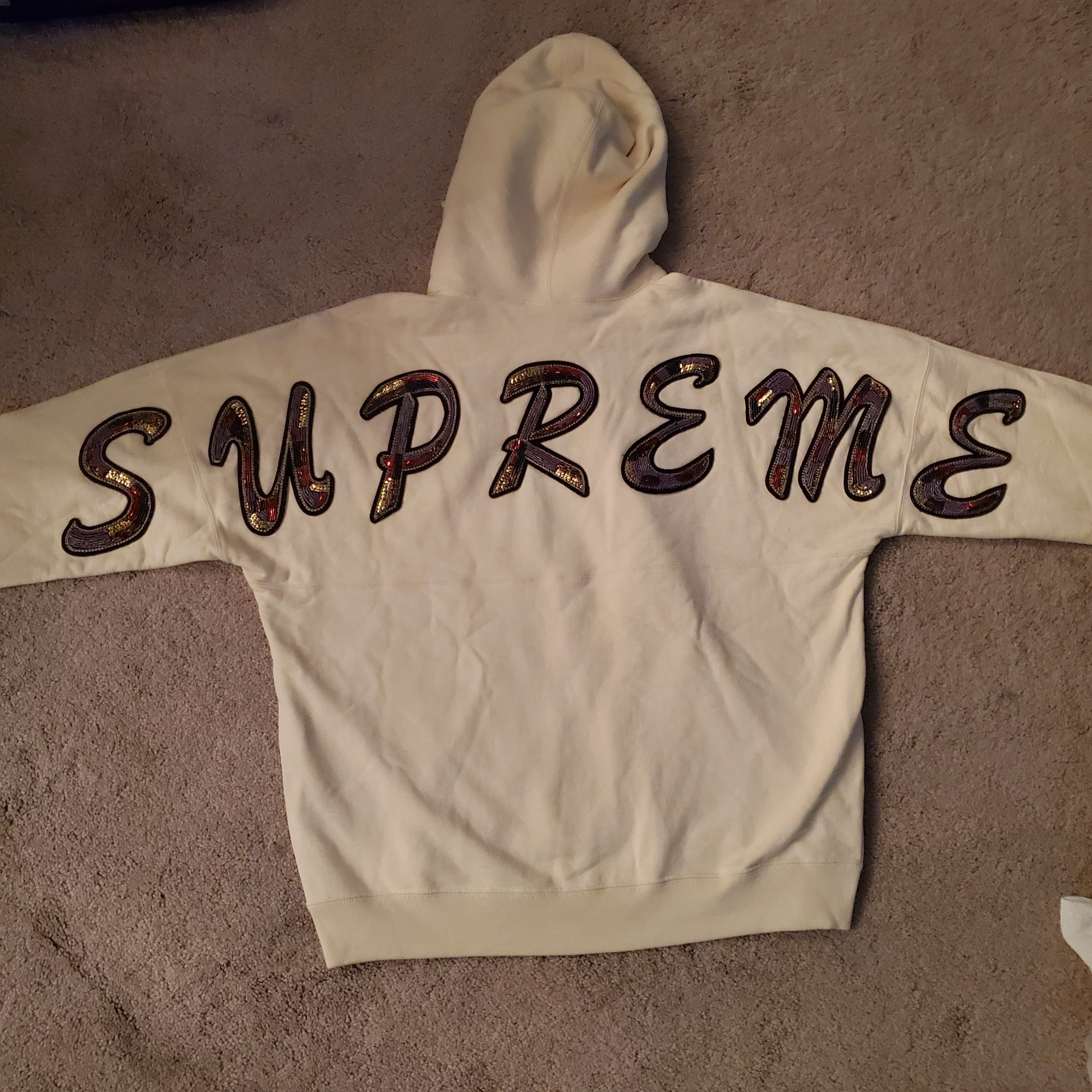 Supreme Supreme beaded hoodie Size US L / EU 52-54 / 3 - 1 Thumbnail