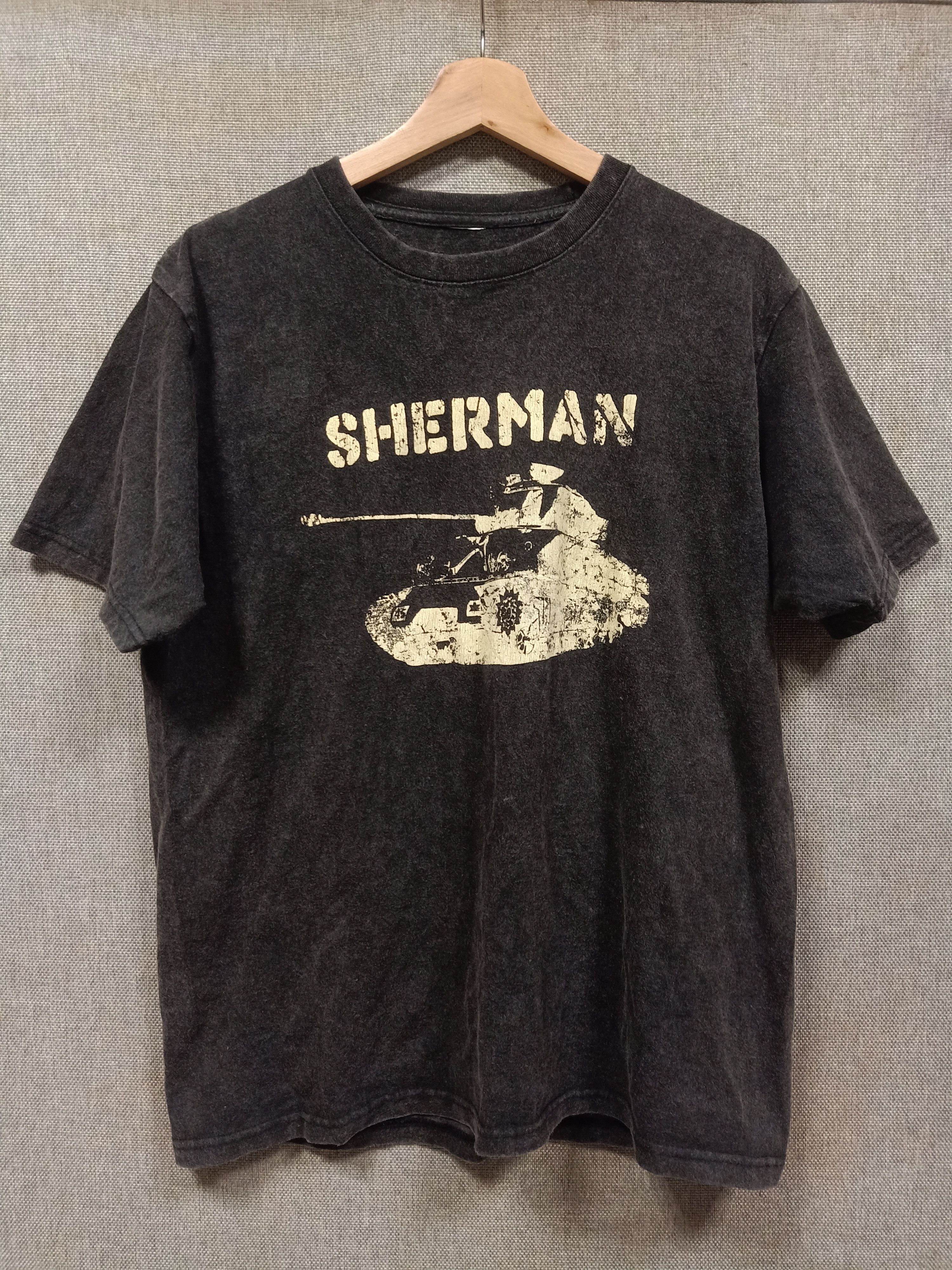 Vintage vintage t shirt Sherman very rare Size US M / EU 48-50 / 2 - 1 Thumbnail