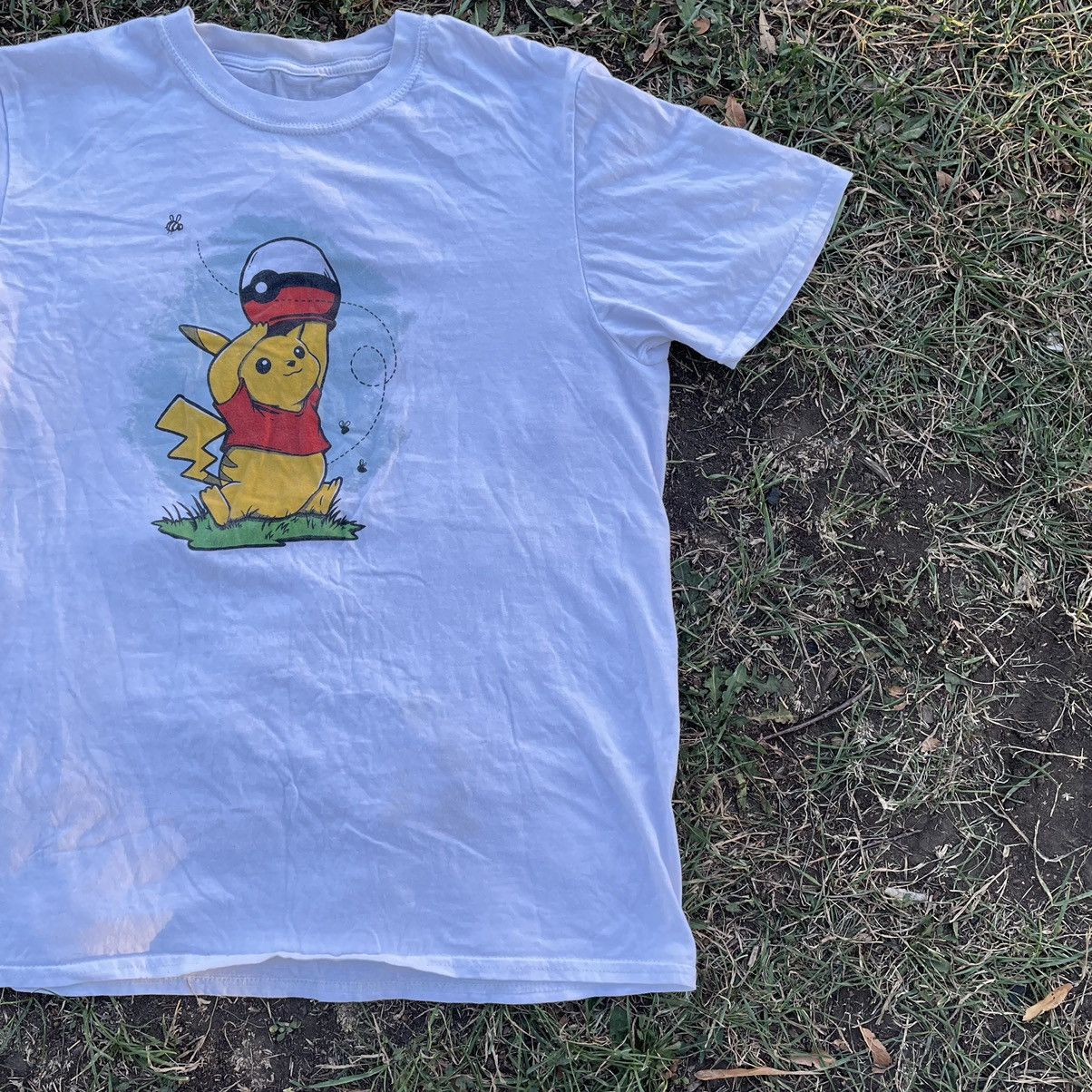 Vintage Vintage Y2K Sun Faded Pikachu Graphic Tee Streetwear Baggy L Size US L / EU 52-54 / 3 - 2 Thumbnail