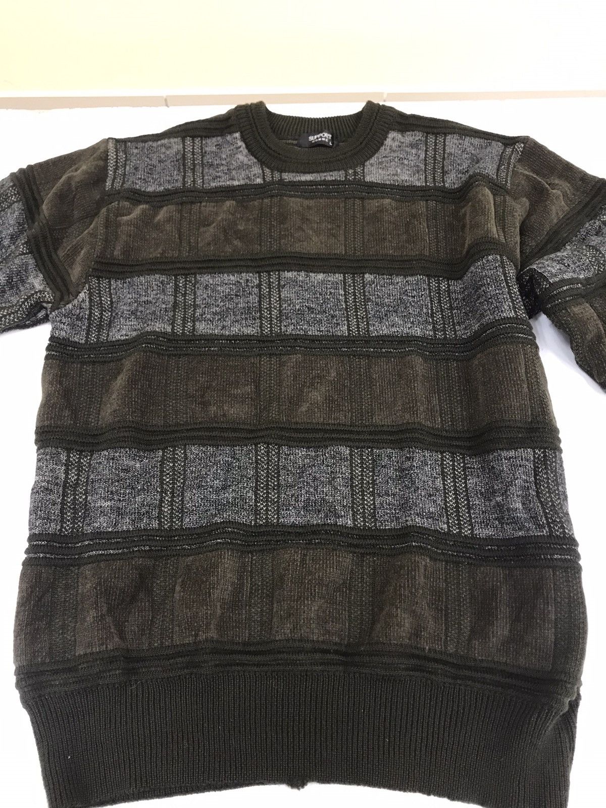 Homespun Knitwear Support Homme Nice Homespun Knit Sweater Size US L / EU 52-54 / 3 - 18 Thumbnail