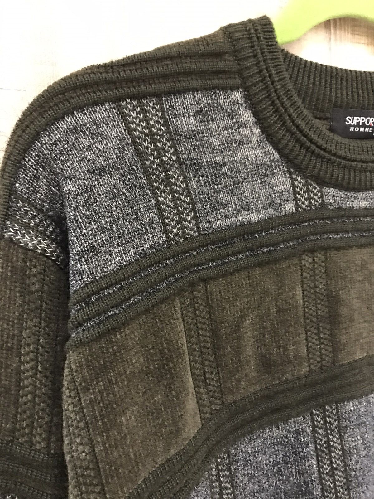Homespun Knitwear Support Homme Nice Homespun Knit Sweater Size US L / EU 52-54 / 3 - 4 Thumbnail