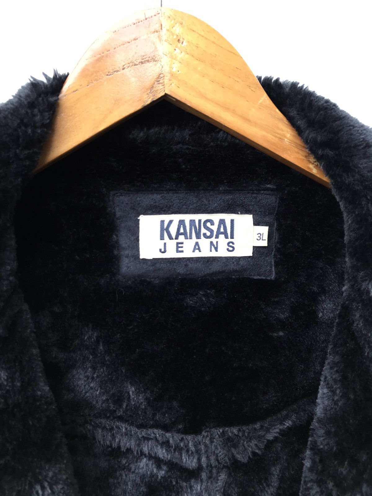 Kansai Yamamoto Kansai Jeans Faux Fur Jacket Kansai Yamamoto Japan Designer Size US M / EU 48-50 / 2 - 3 Thumbnail