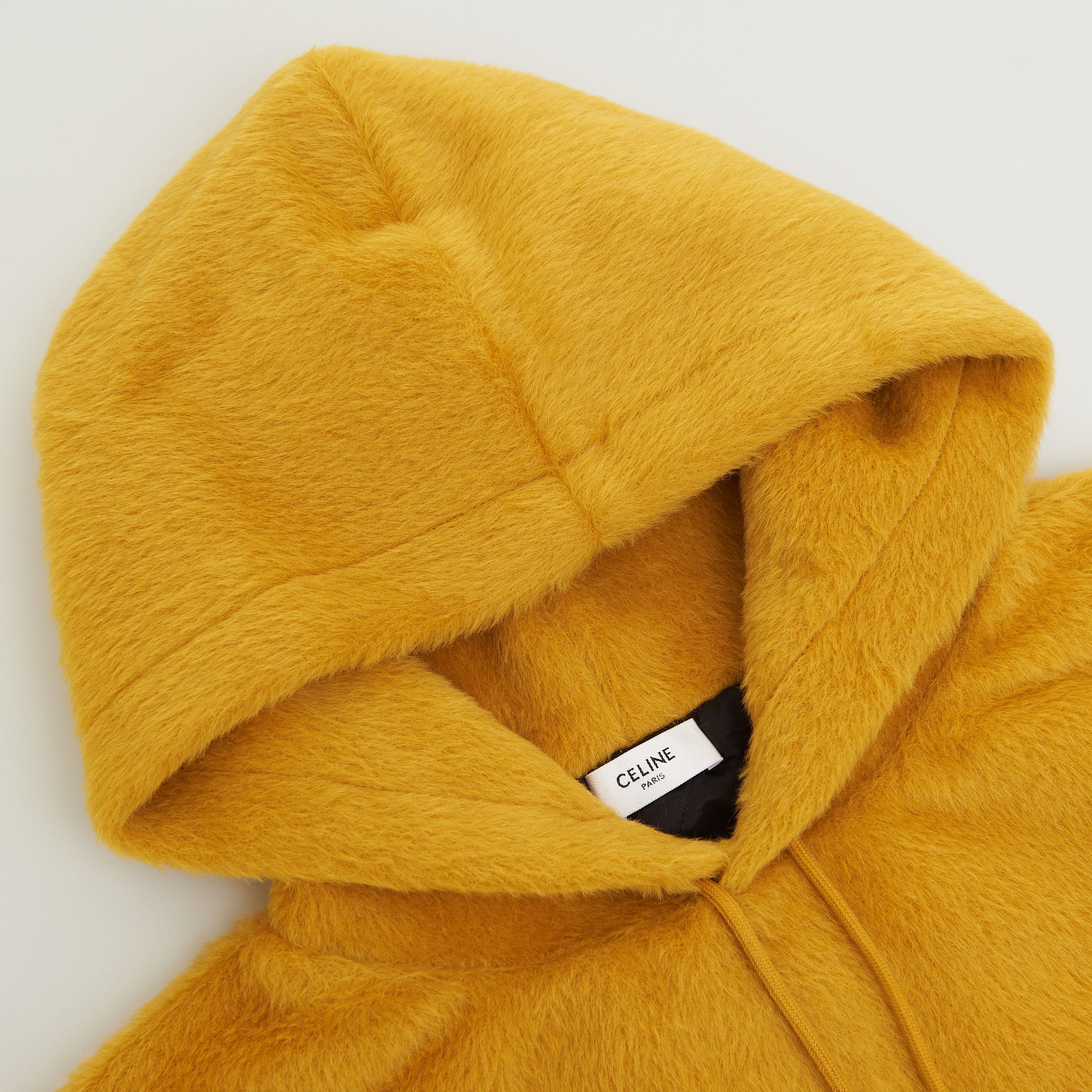 Celine Loose Fit Hoodie In Fuzzy Wool Sequined Celine Embroidery Size US L / EU 52-54 / 3 - 17 Thumbnail