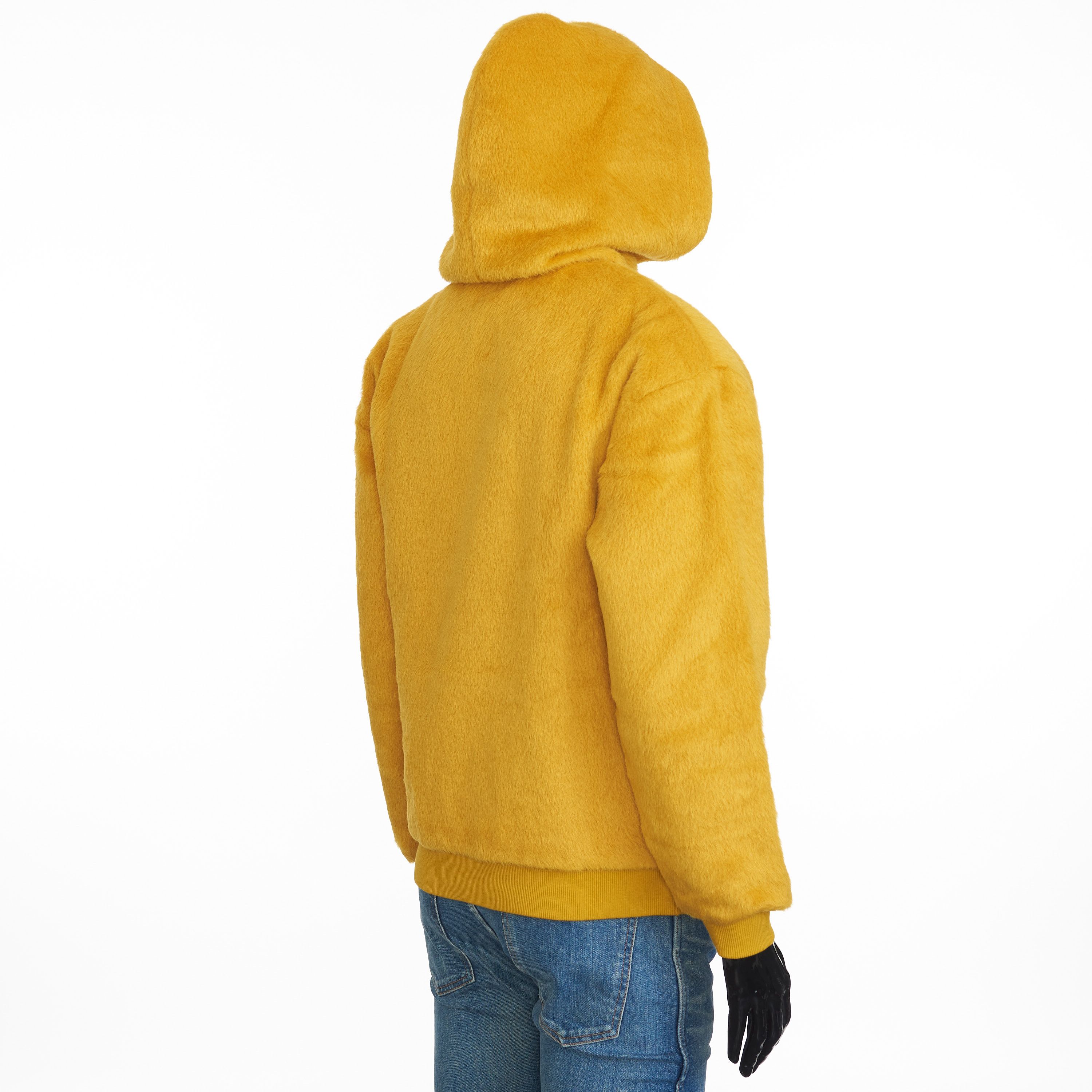 Celine Loose Fit Hoodie In Fuzzy Wool Sequined Celine Embroidery Size US L / EU 52-54 / 3 - 6 Thumbnail