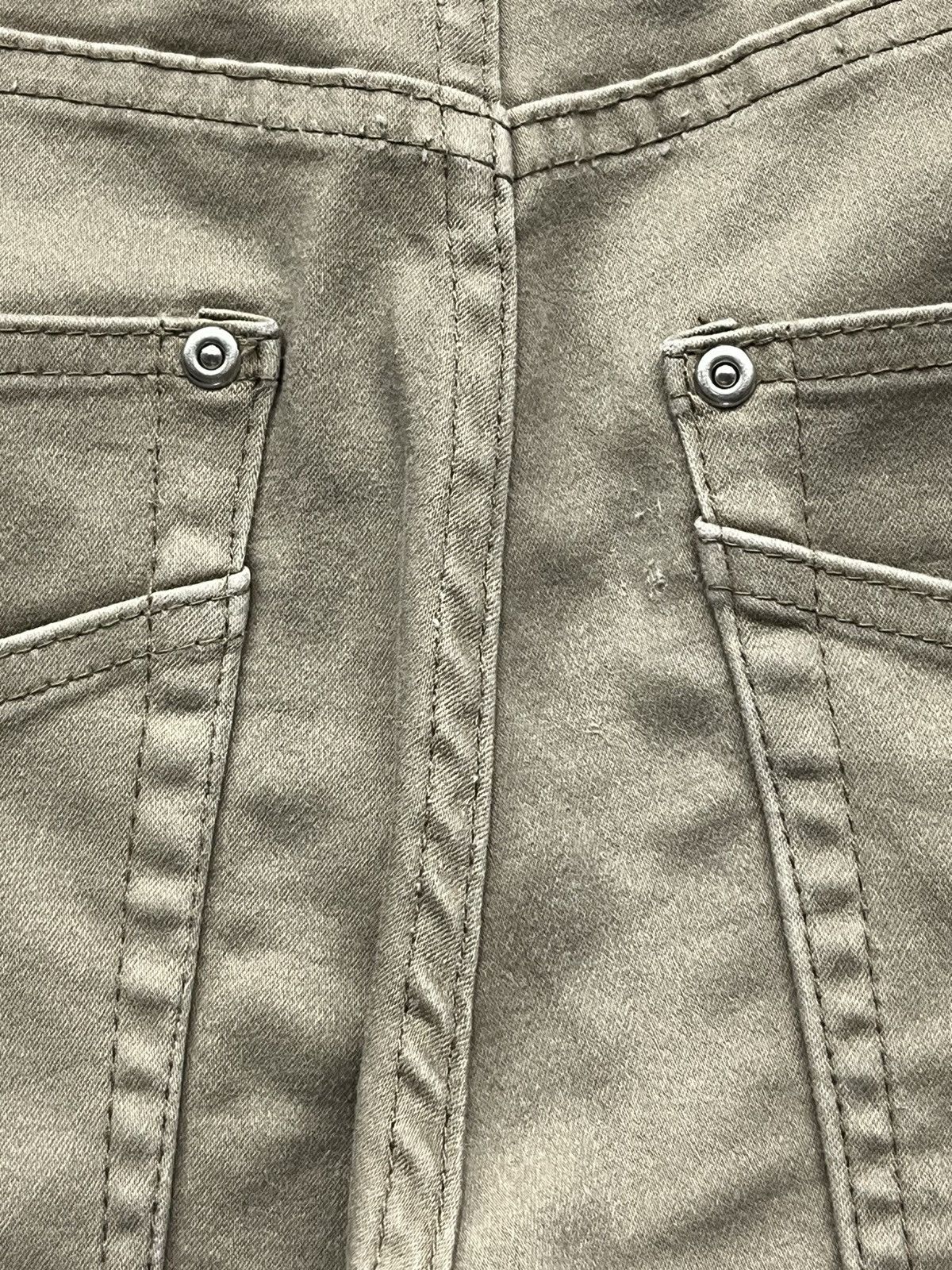 Japanese Brand × Vintage 🔥BIKESTAR Punk Bondage Zippers Stretch Skinny Curve Flare Size US 30 / EU 46 - 9 Thumbnail