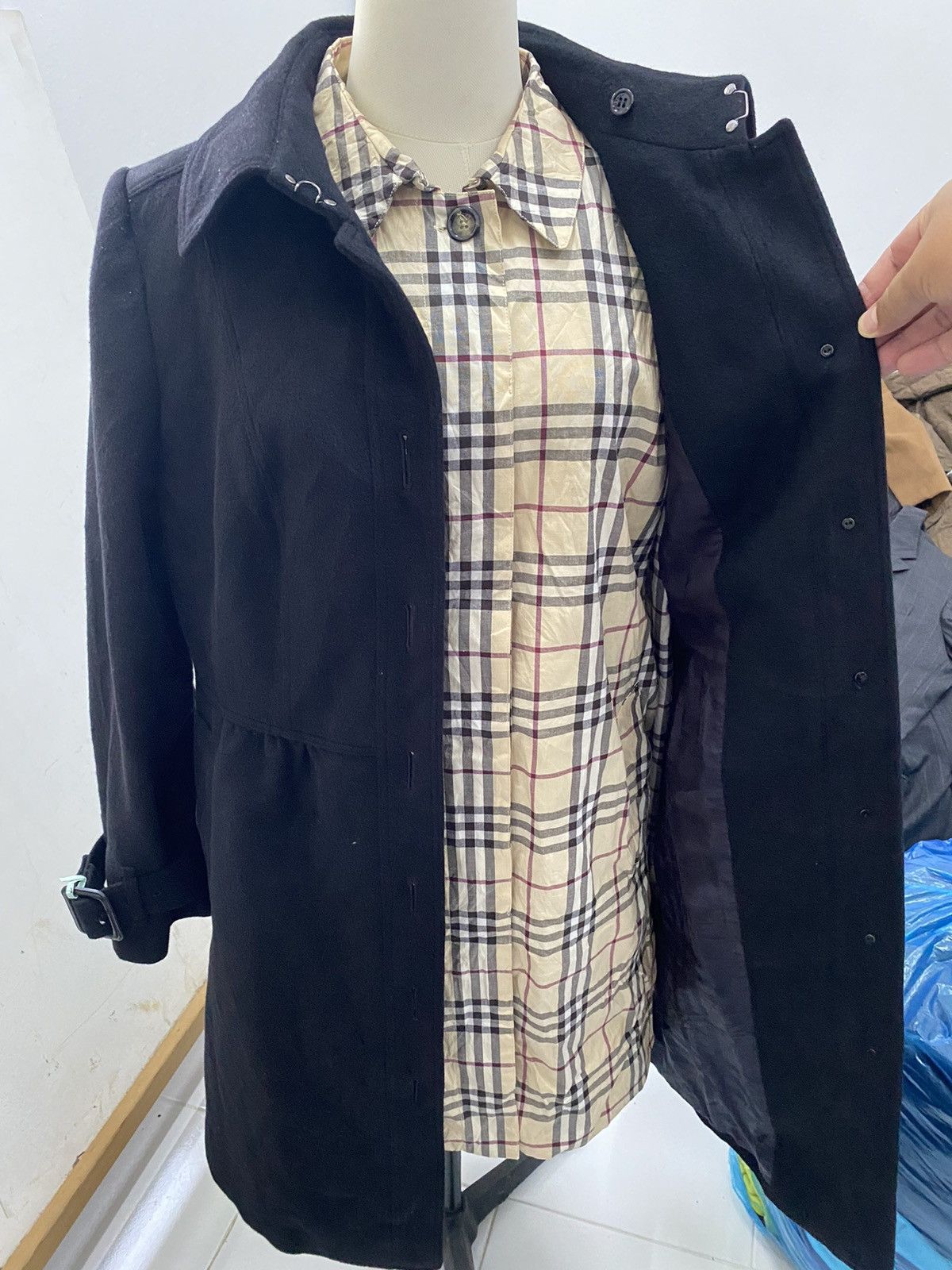 Burberry Vintage Burberrys London Wool Long Jackets Size US S / EU 44-46 / 1 - 6 Thumbnail