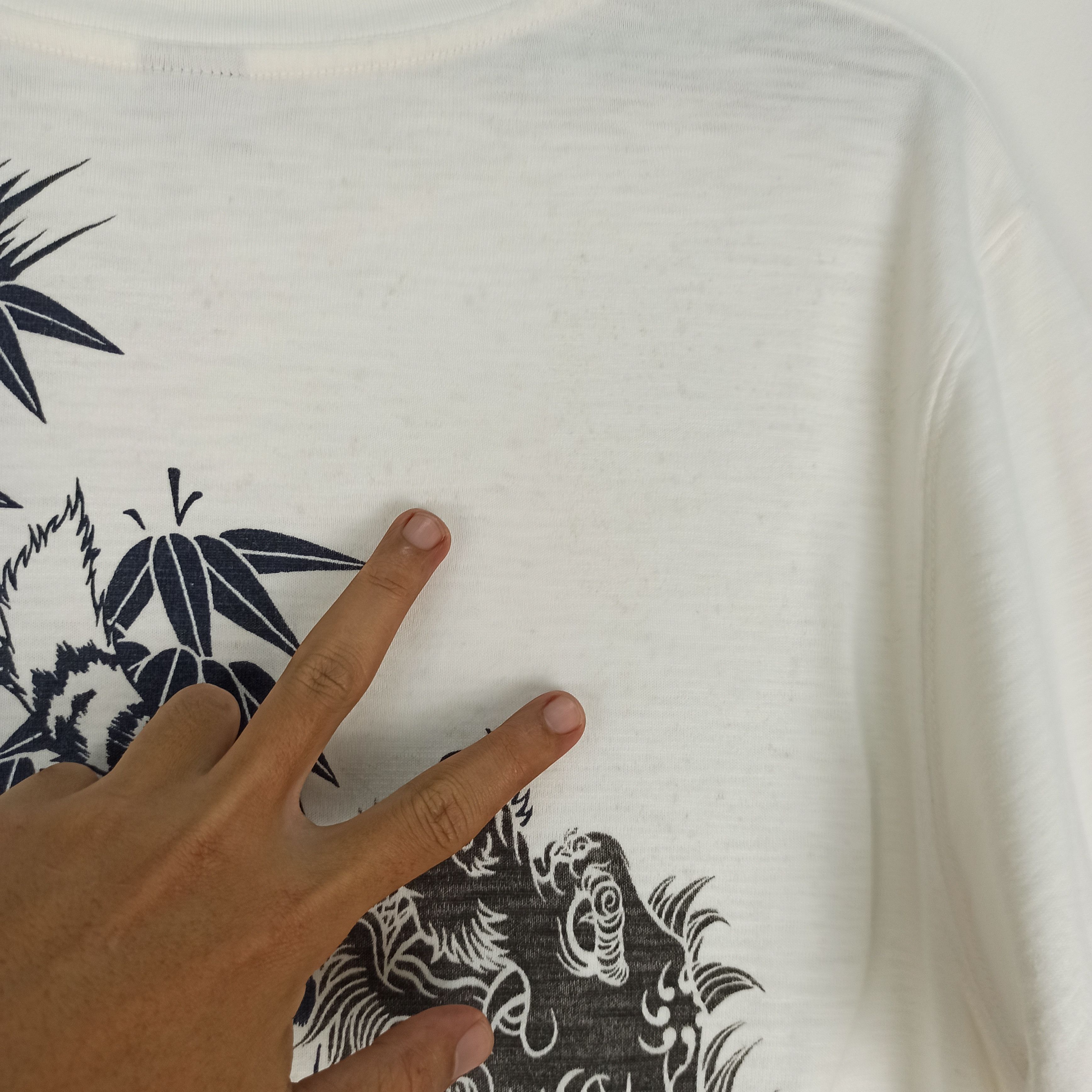 Japanese Brand Rare Sukajan Tshirt Full Print Japan Size US M / EU 48-50 / 2 - 3 Thumbnail