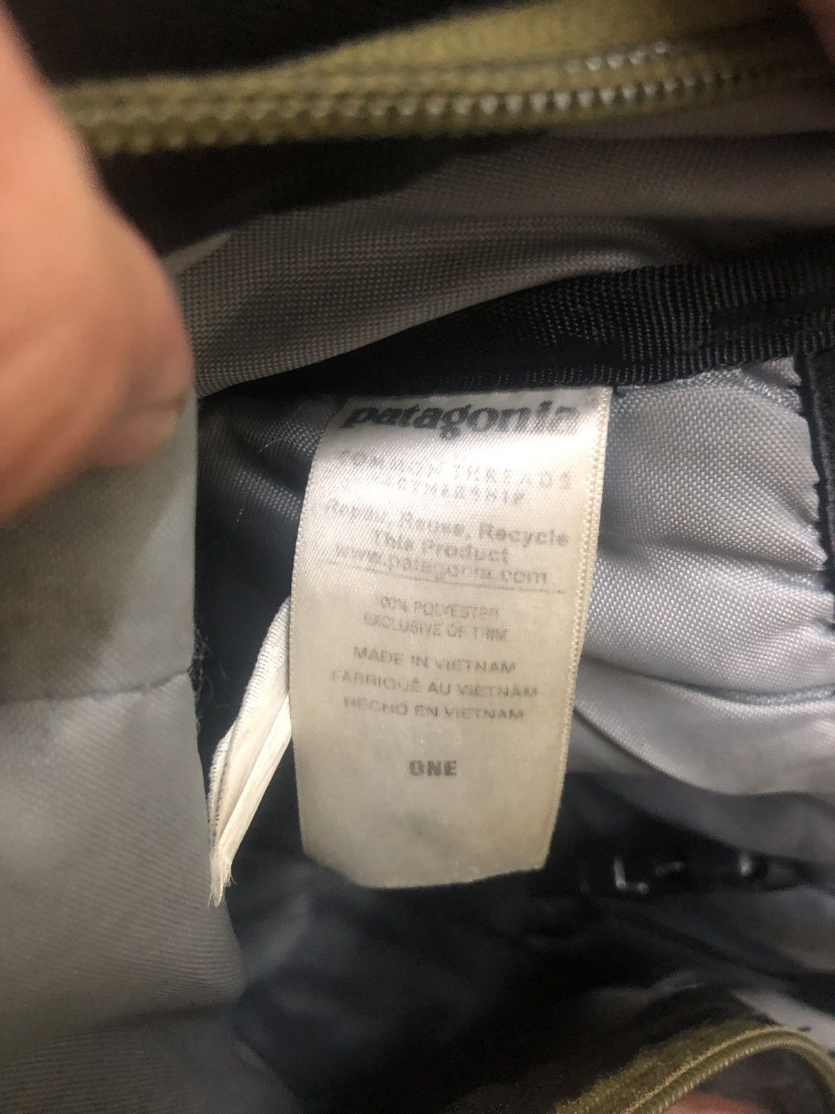 Patagonia Patagonia Backpack Reverse Square Style Size ONE SIZE - 12 Thumbnail