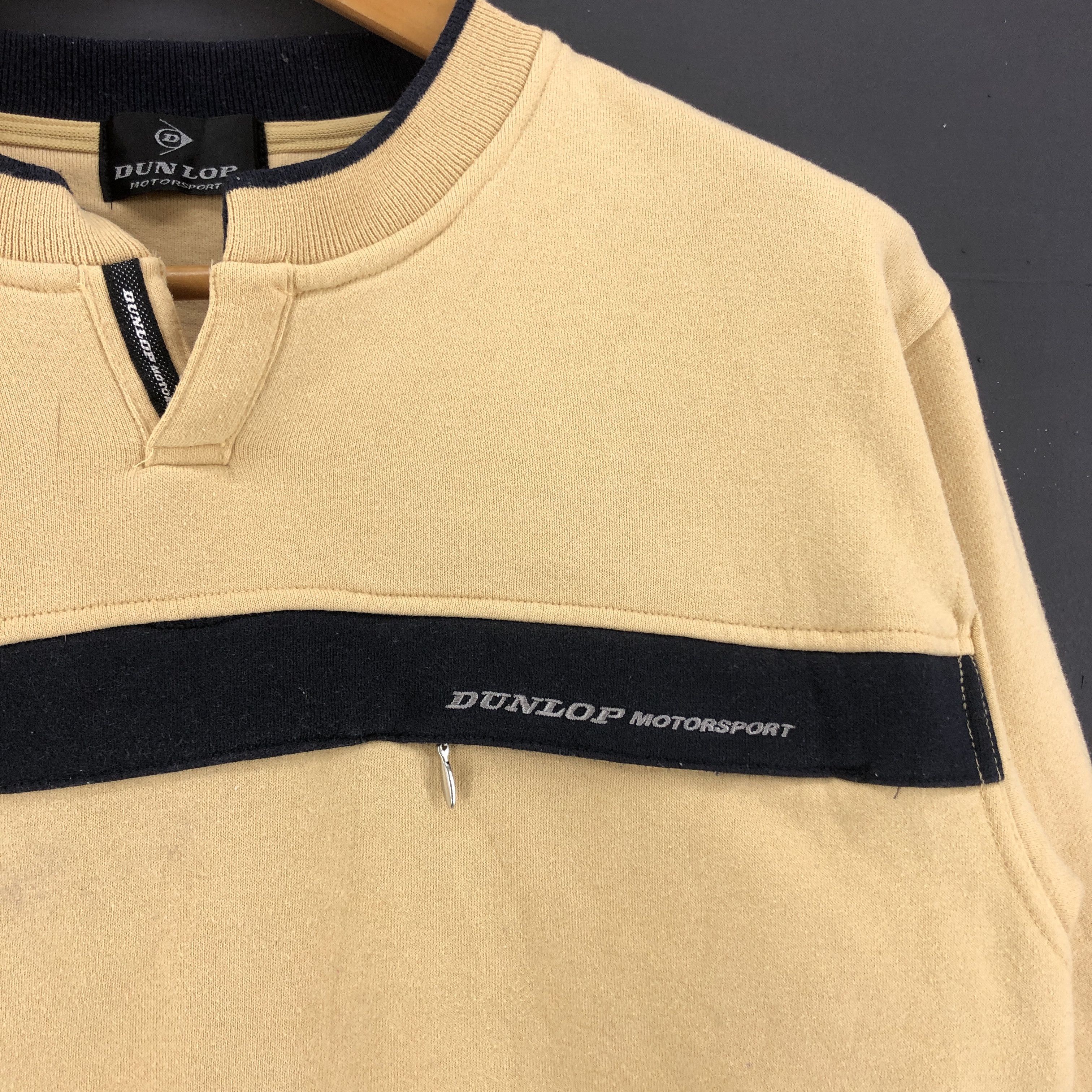 Dunlop DUNLOP Single Pocket Sweatshirt #1815-67 Size US M / EU 48-50 / 2 - 2 Thumbnail