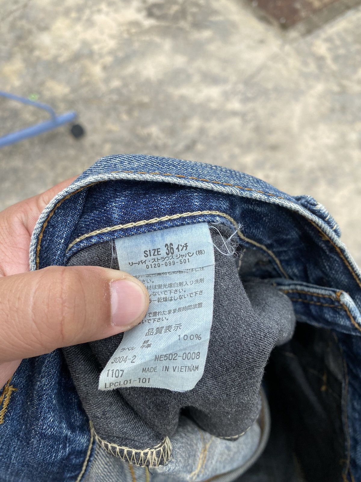 Levi's Levis 502 Pre Faded Pant Size US 35 - 8 Thumbnail