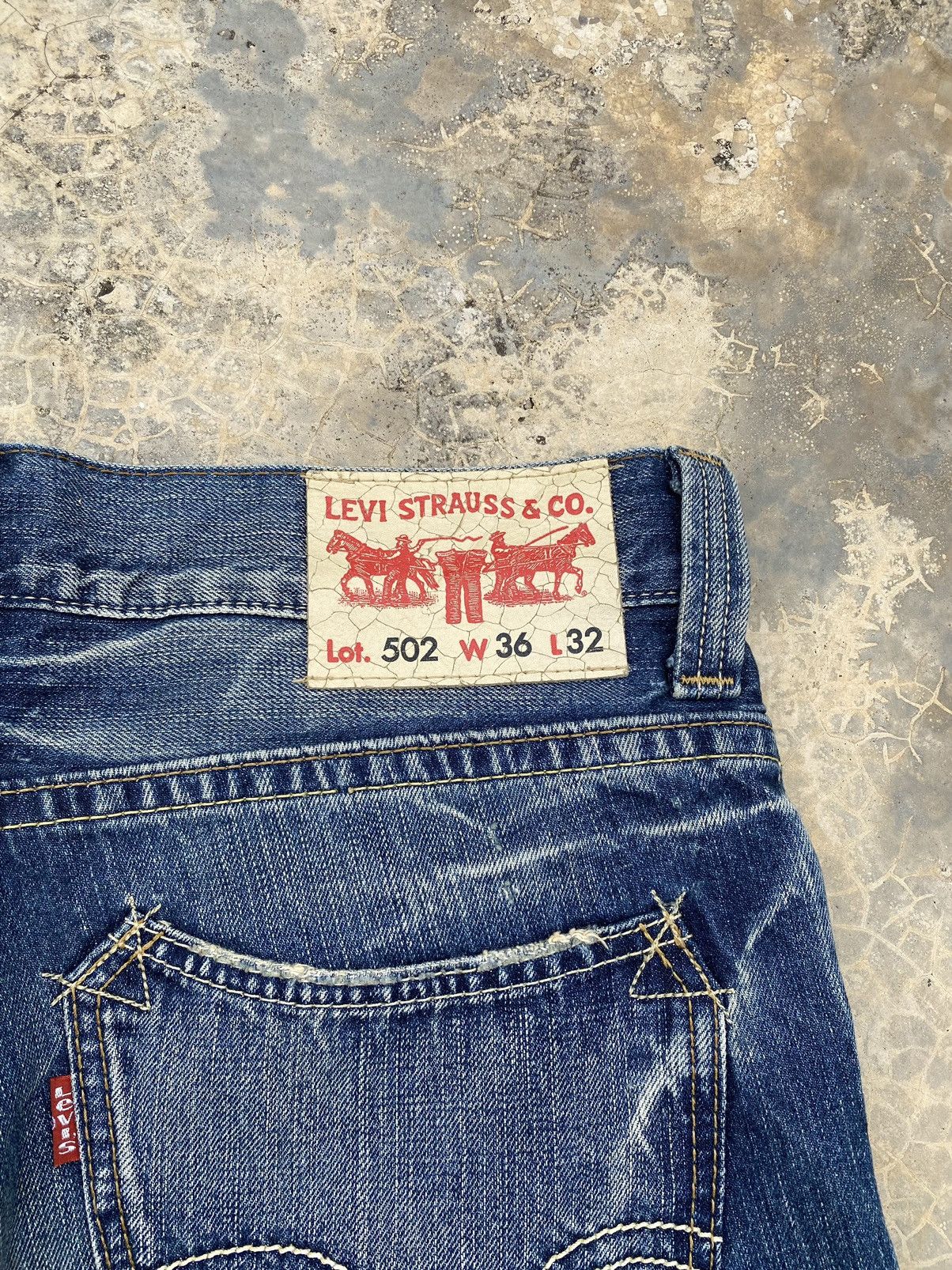 Levi's Levis 502 Pre Faded Pant Size US 35 - 7 Thumbnail