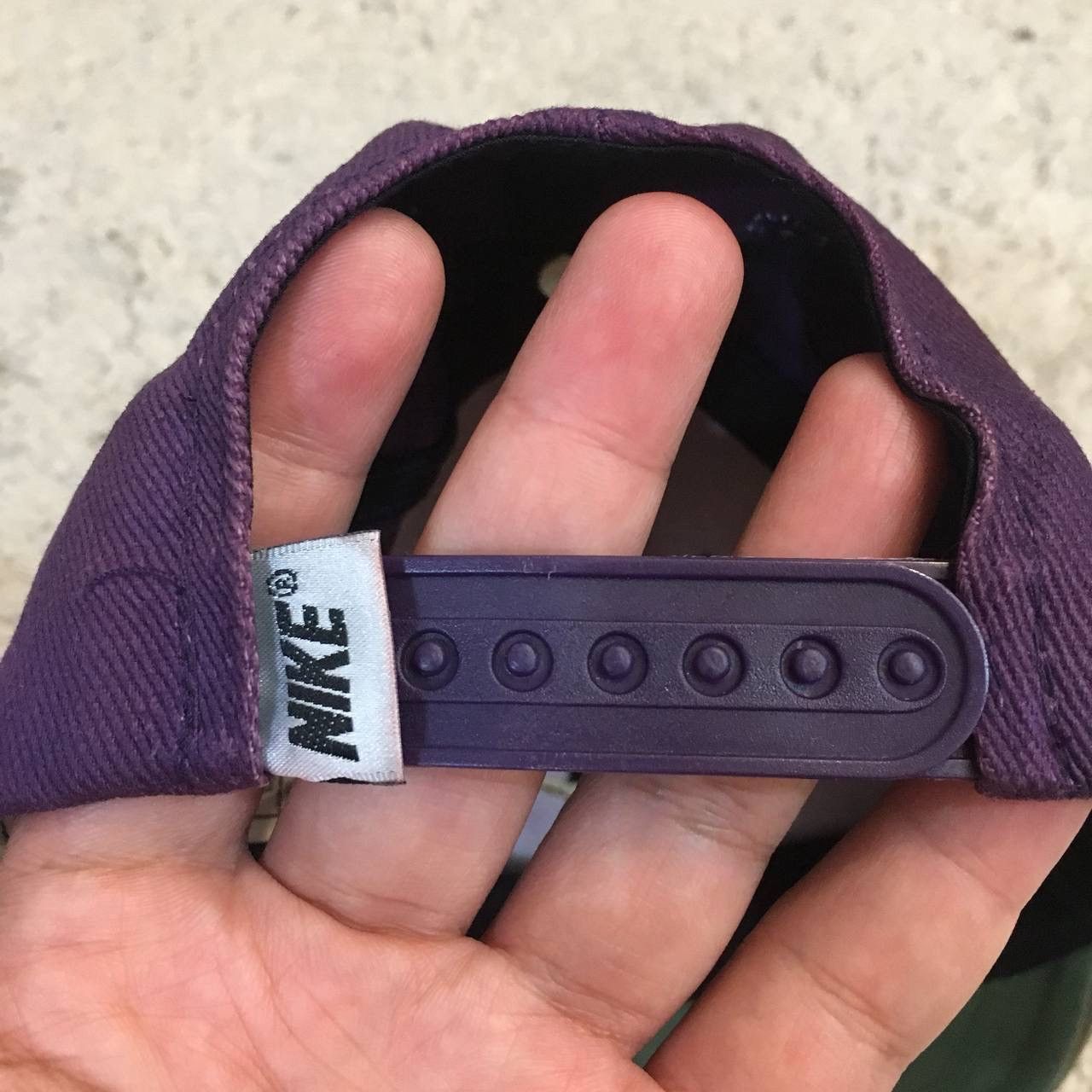 Nike Vintage 90’s Nike Embroided Swoosh Snapback Size ONE SIZE - 7 Thumbnail