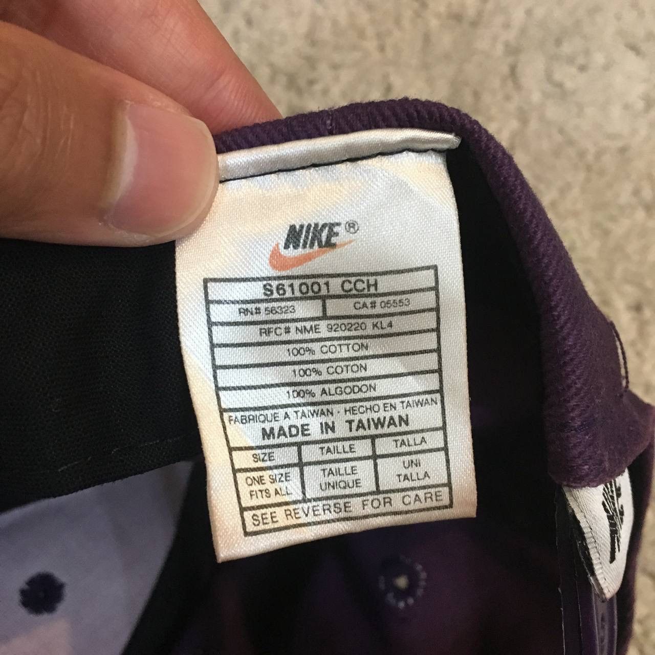 Nike Vintage 90’s Nike Embroided Swoosh Snapback Size ONE SIZE - 6 Thumbnail