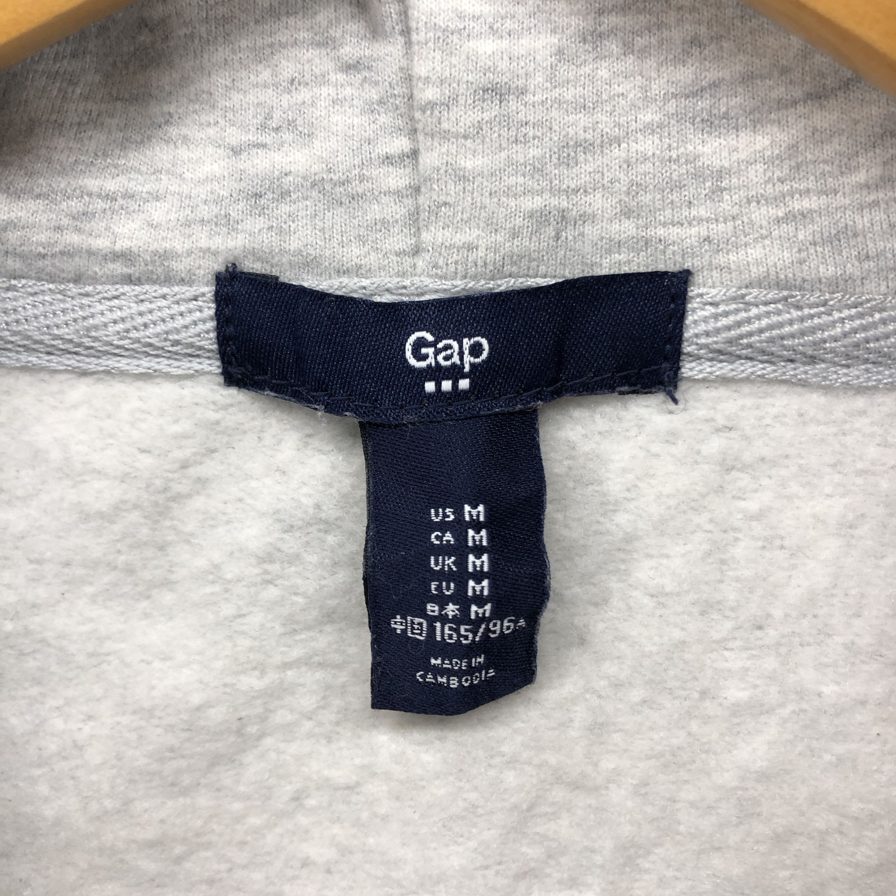 Gap GAP Zipper Hoodie #2706-98 Size S / US 4 / IT 40 - 4 Thumbnail