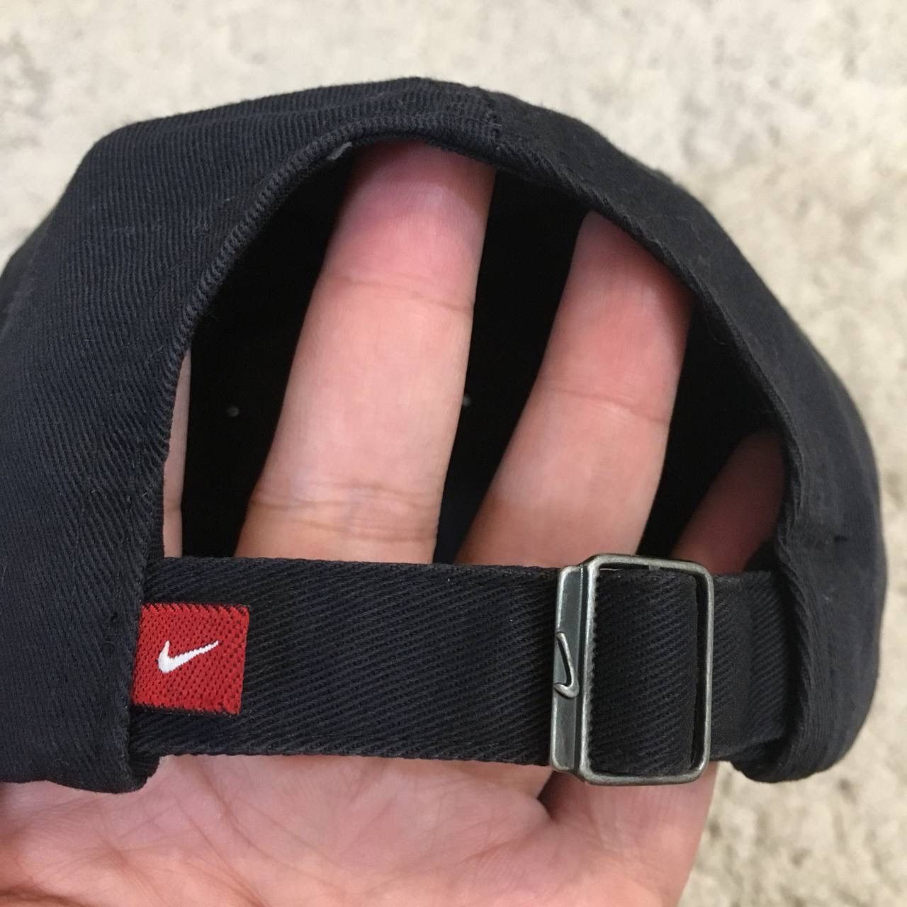 Nike Vintage Y2K Nike Small Swoosh Adjustable Hat Size ONE SIZE - 5 Thumbnail