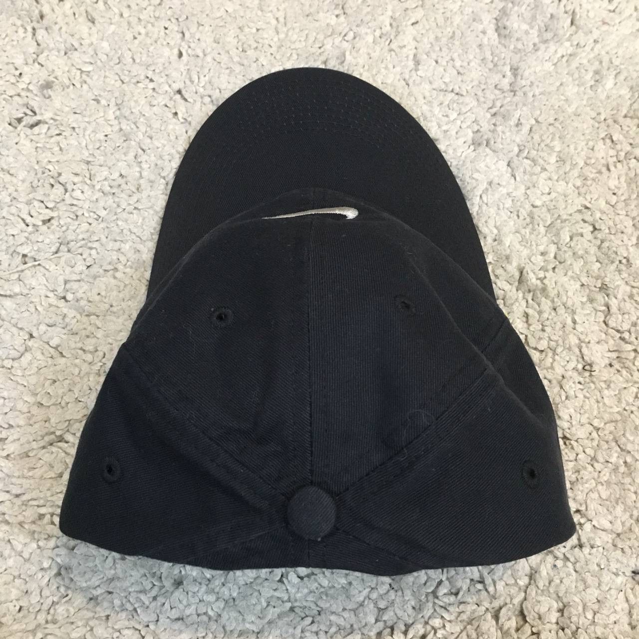 Nike Vintage Y2K Nike Small Swoosh Adjustable Hat Size ONE SIZE - 6 Thumbnail