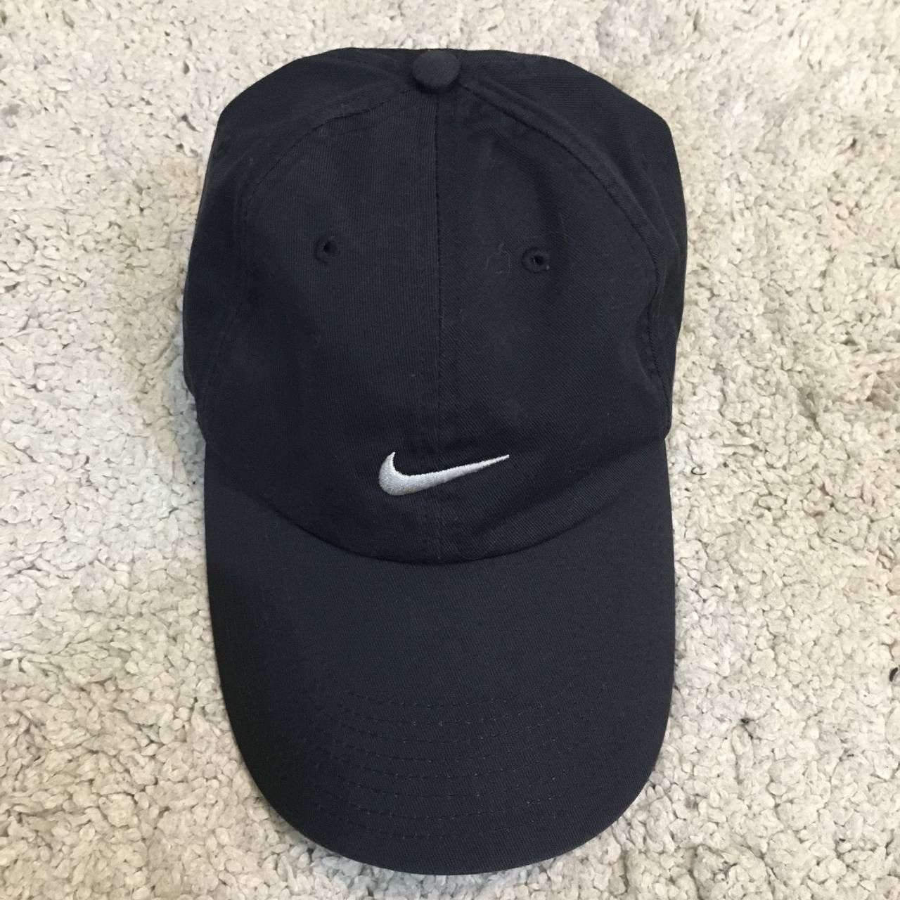 Nike Vintage Y2K Nike Small Swoosh Adjustable Hat Size ONE SIZE - 1 Thumbnail