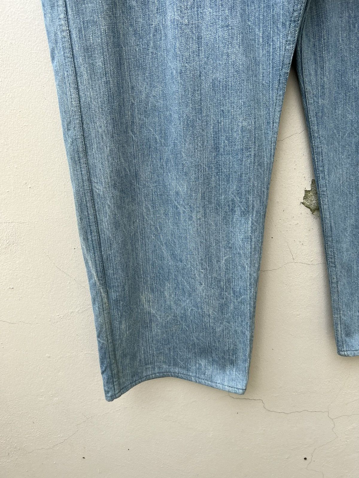 Evisu Vintage Evisu Yamane Japan Fade Light Blue Denim Baggy Jeans Size US 37 - 10 Thumbnail