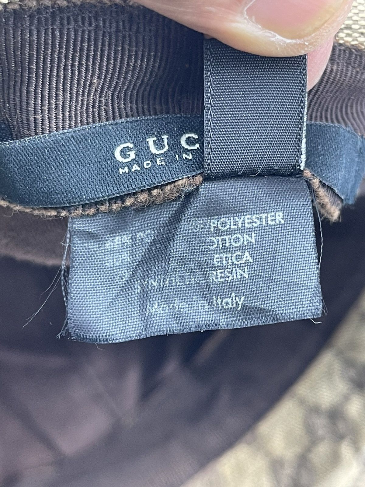 Gucci Gucci Monogram Bucket Hats Size ONE SIZE - 9 Thumbnail