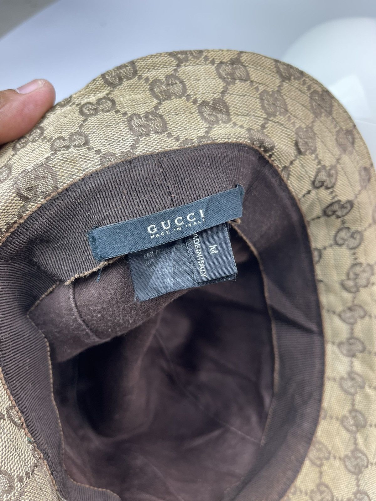 Gucci Gucci Monogram Bucket Hats Size ONE SIZE - 8 Thumbnail