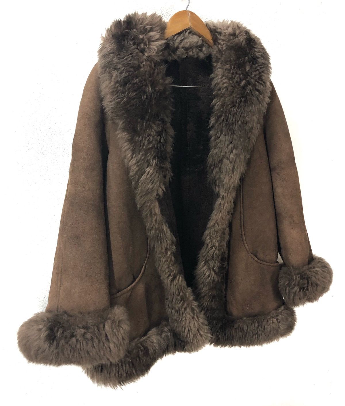 Leather RARE ROTINY FUR SHERLING WINTER JACKET GCW23 Size US M / EU 48-50 / 2 - 2 Thumbnail