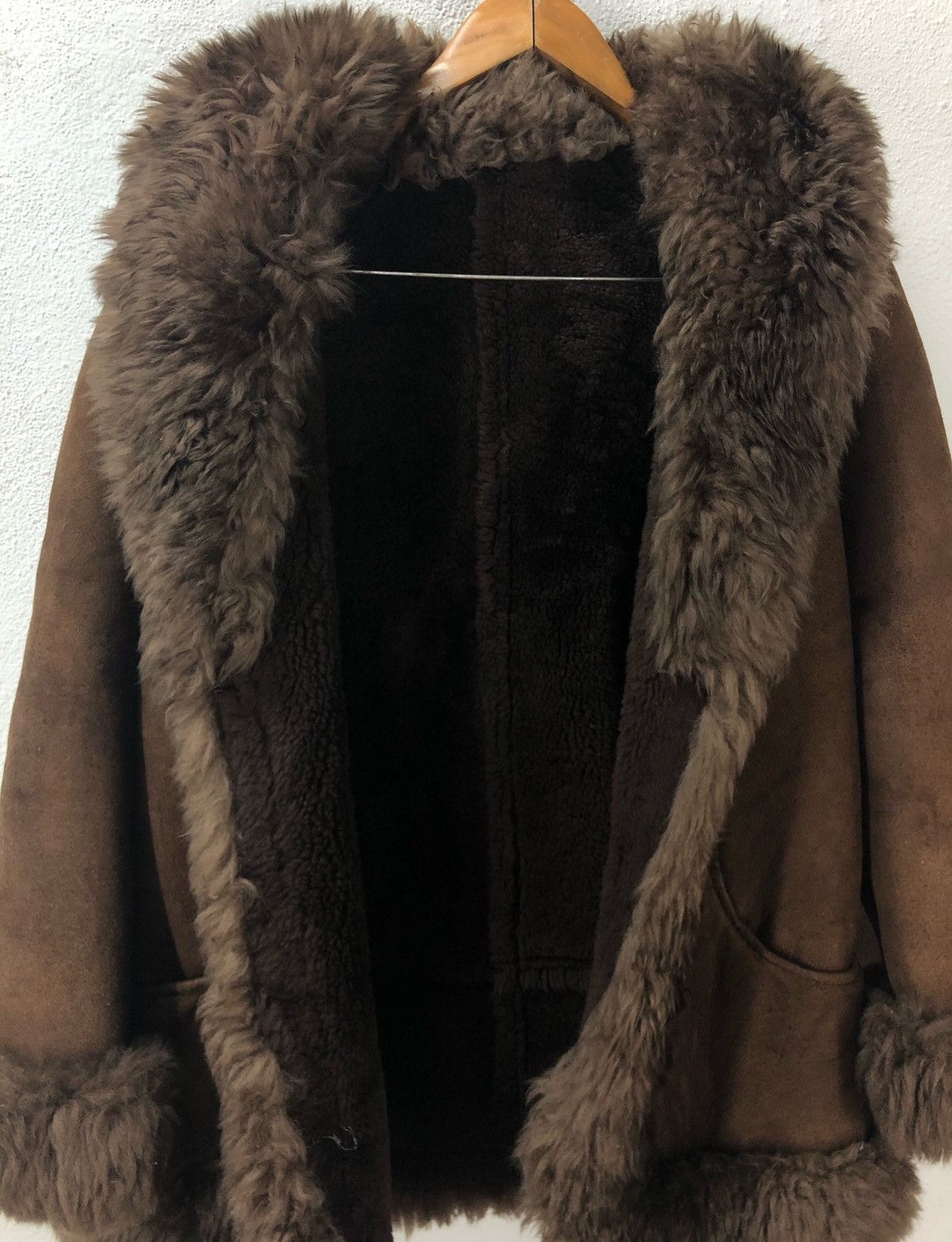 Leather RARE ROTINY FUR SHERLING WINTER JACKET GCW23 Size US M / EU 48-50 / 2 - 7 Thumbnail