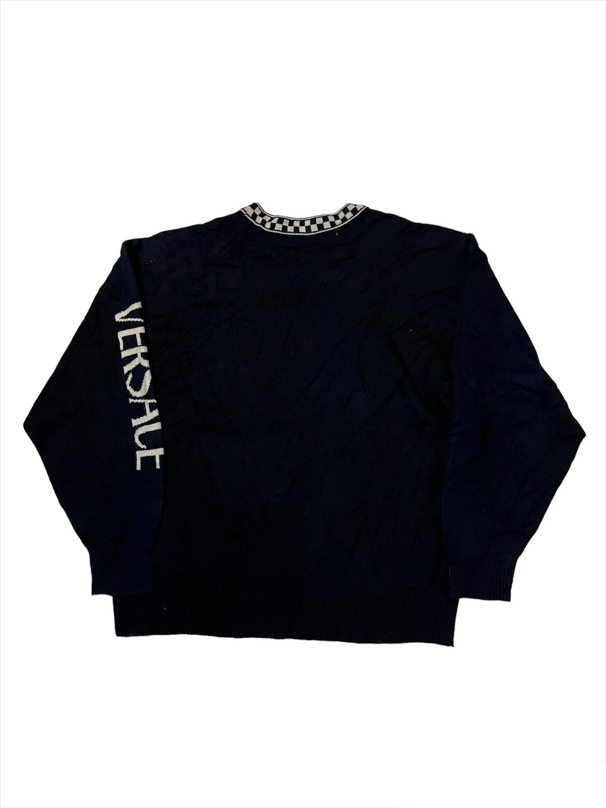 Versace × Versace Jeans Couture × Vintage Vintage Versace Jeans Couture Embroidery Logo Knitwear Size US M / EU 48-50 / 2 - 5 Thumbnail
