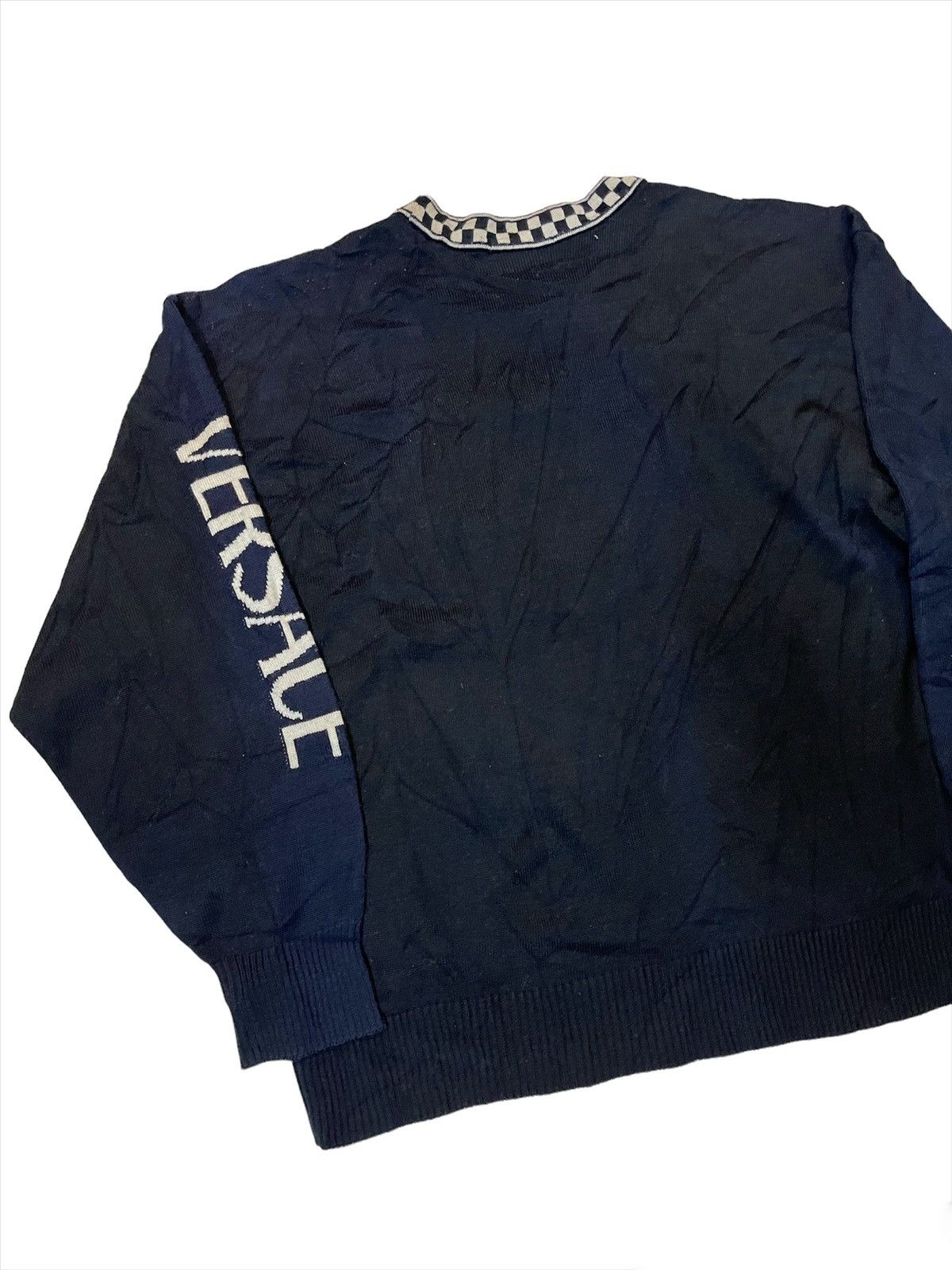 Versace × Versace Jeans Couture × Vintage Vintage Versace Jeans Couture Embroidery Logo Knitwear Size US M / EU 48-50 / 2 - 6 Thumbnail