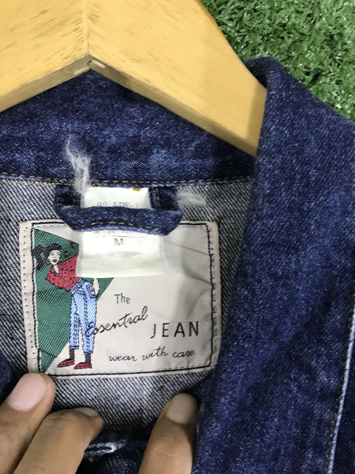 Japanese Brand THE ESSENTIAL JEAN WEAR WITH LANE LUCKY BOY B' S DENIM Size US M / EU 48-50 / 2 - 9 Thumbnail