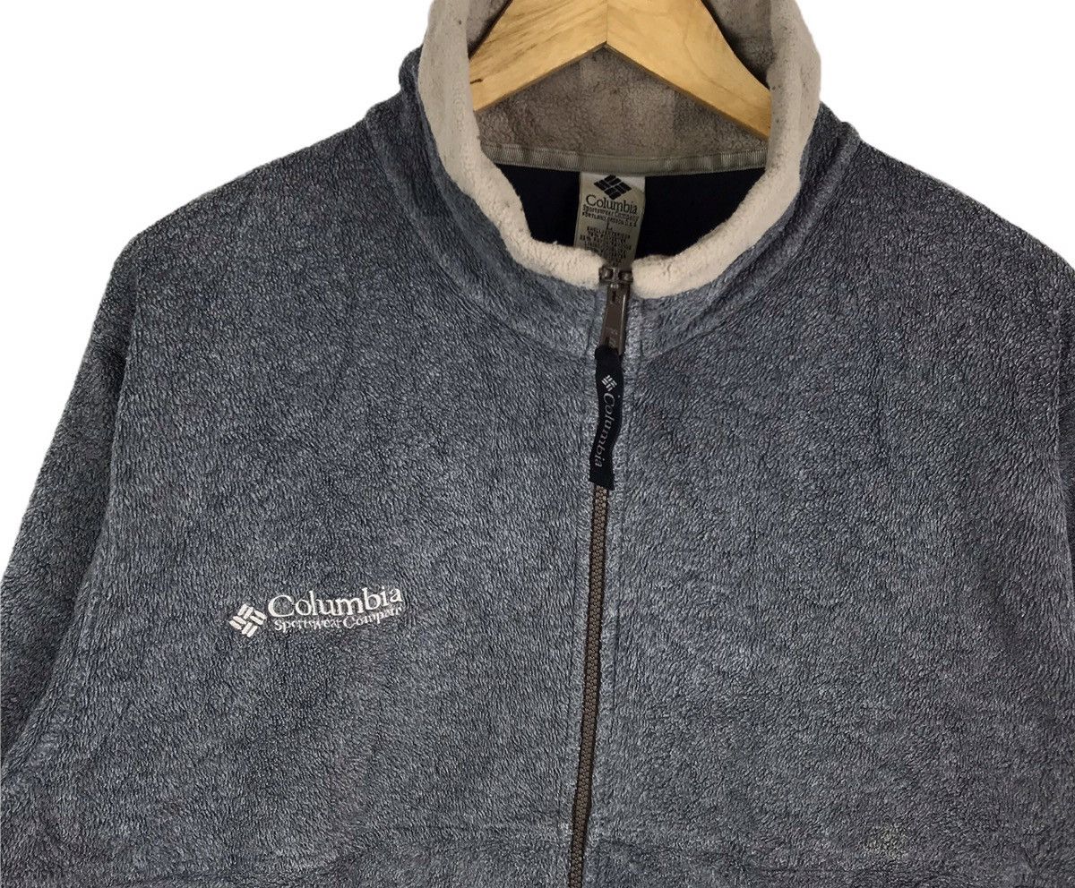 Columbia Vintage Columbia Sportswear Minimalist Zip Up Fleece Jacket Size US L / EU 52-54 / 3 - 2 Thumbnail