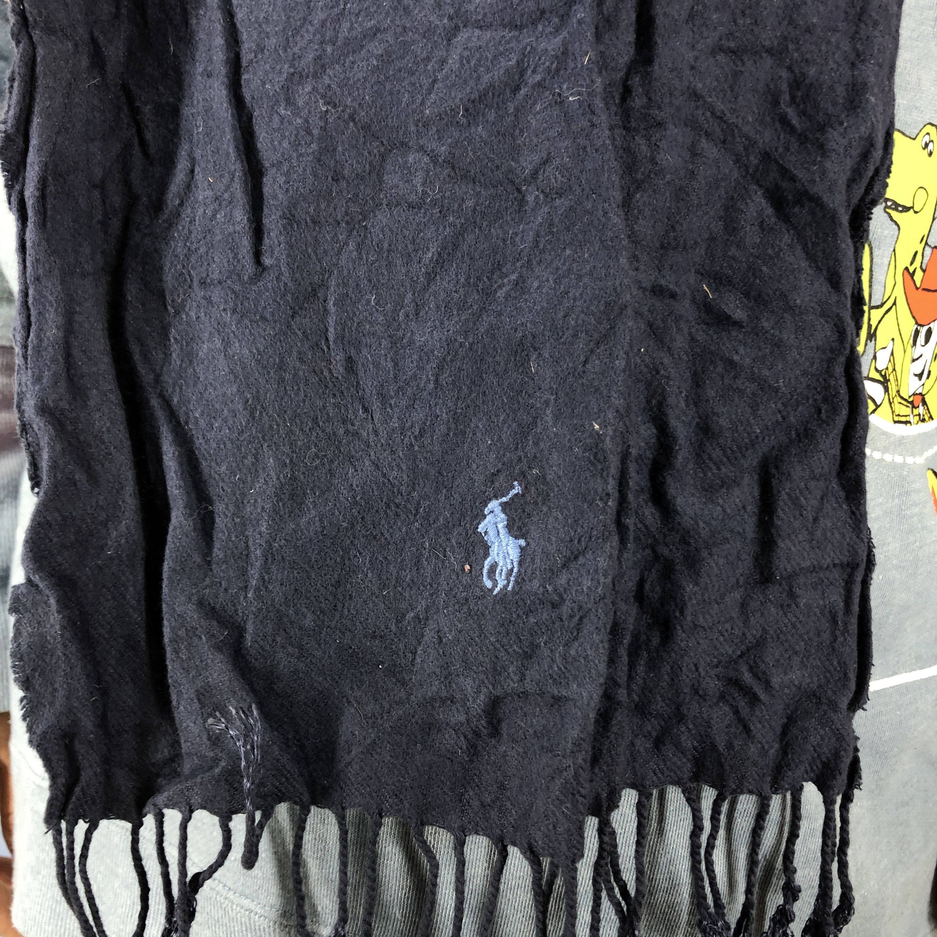 Polo Ralph Lauren POLO RALPH LAUREN Made In France Muffler Scarf #0866/AG Size ONE SIZE - 3 Thumbnail