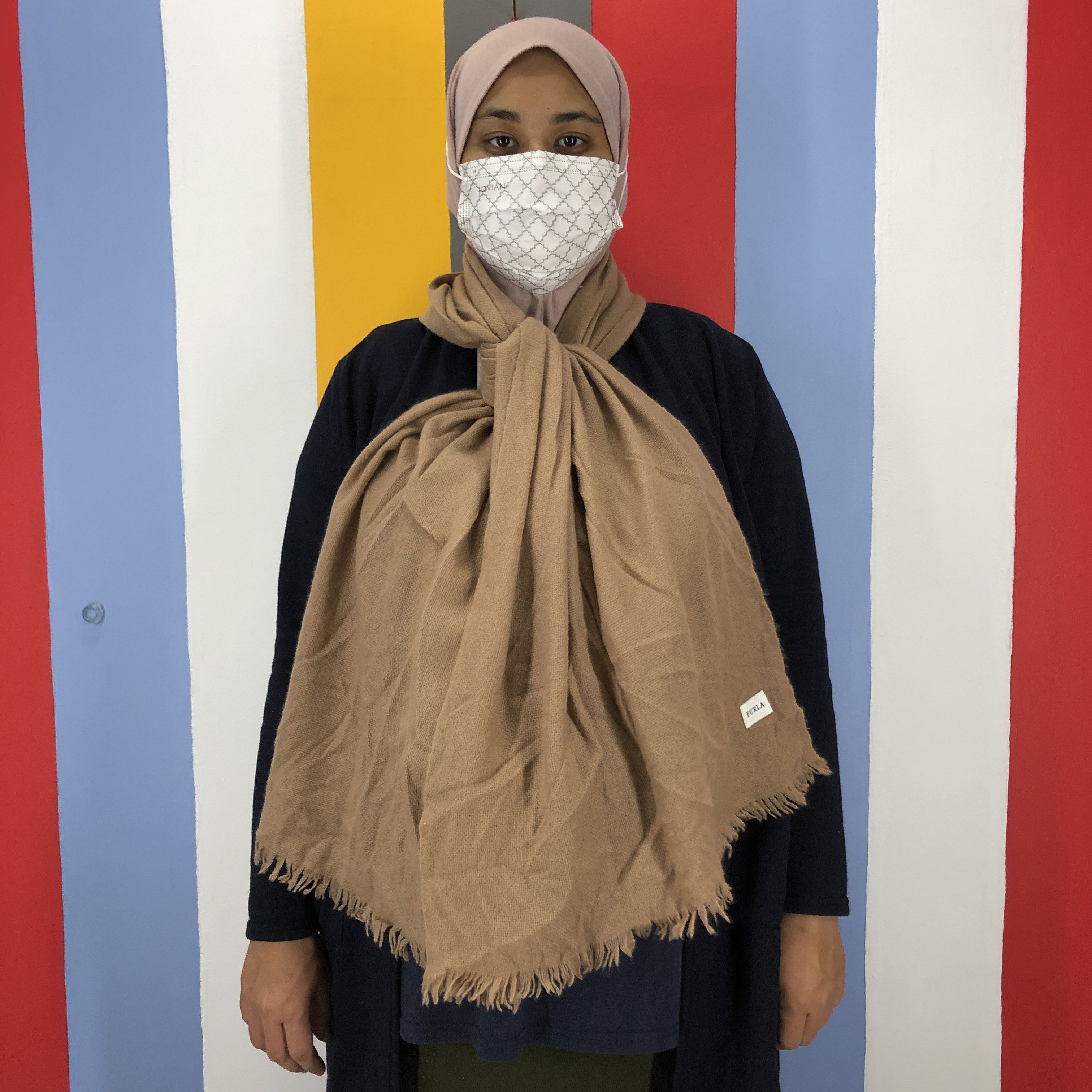 Furla FURLA Plain Muffler Scarf #0955/AG Size ONE SIZE - 1 Preview