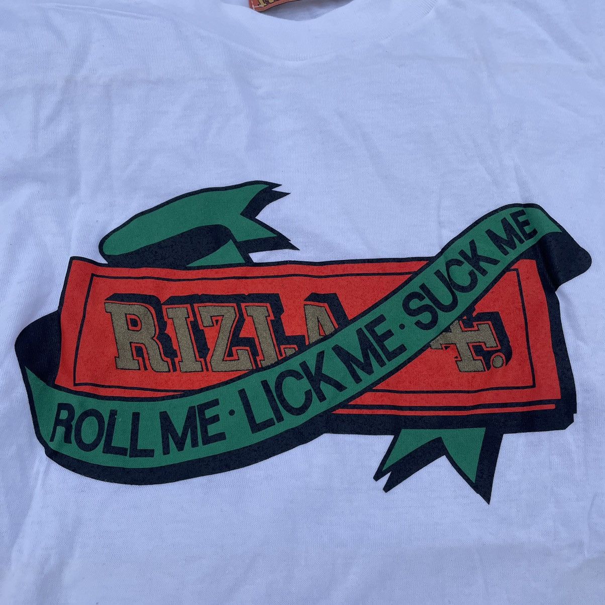Vintage Vintage Y2K ADULT Funny Tee Suck Lick XL Size US XL / EU 56 / 4 - 6 Thumbnail