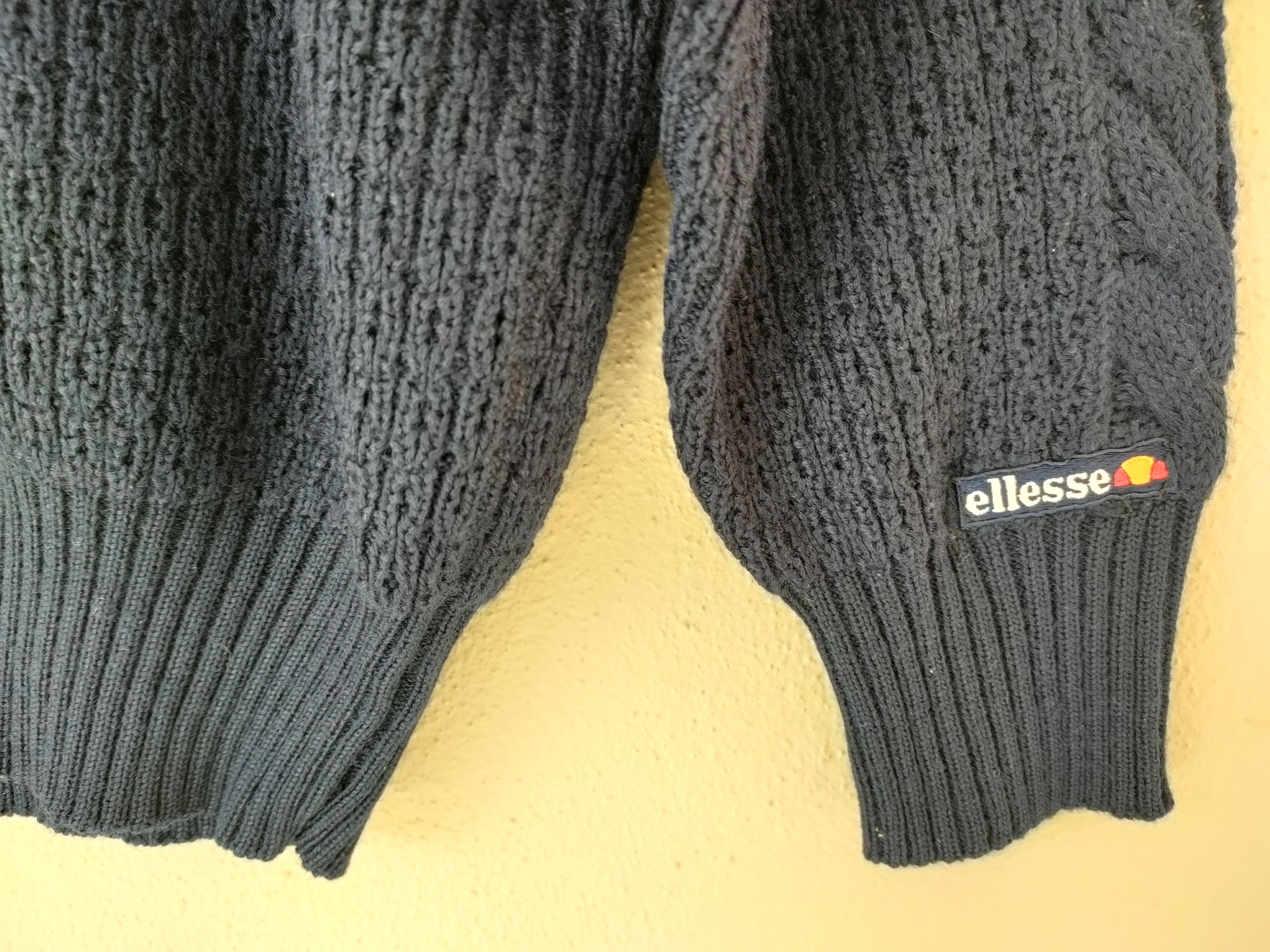 Ellesse ❎ Ellesse Knitted Sweater, Made in Italy Size US M / EU 48-50 / 2 - 7 Thumbnail
