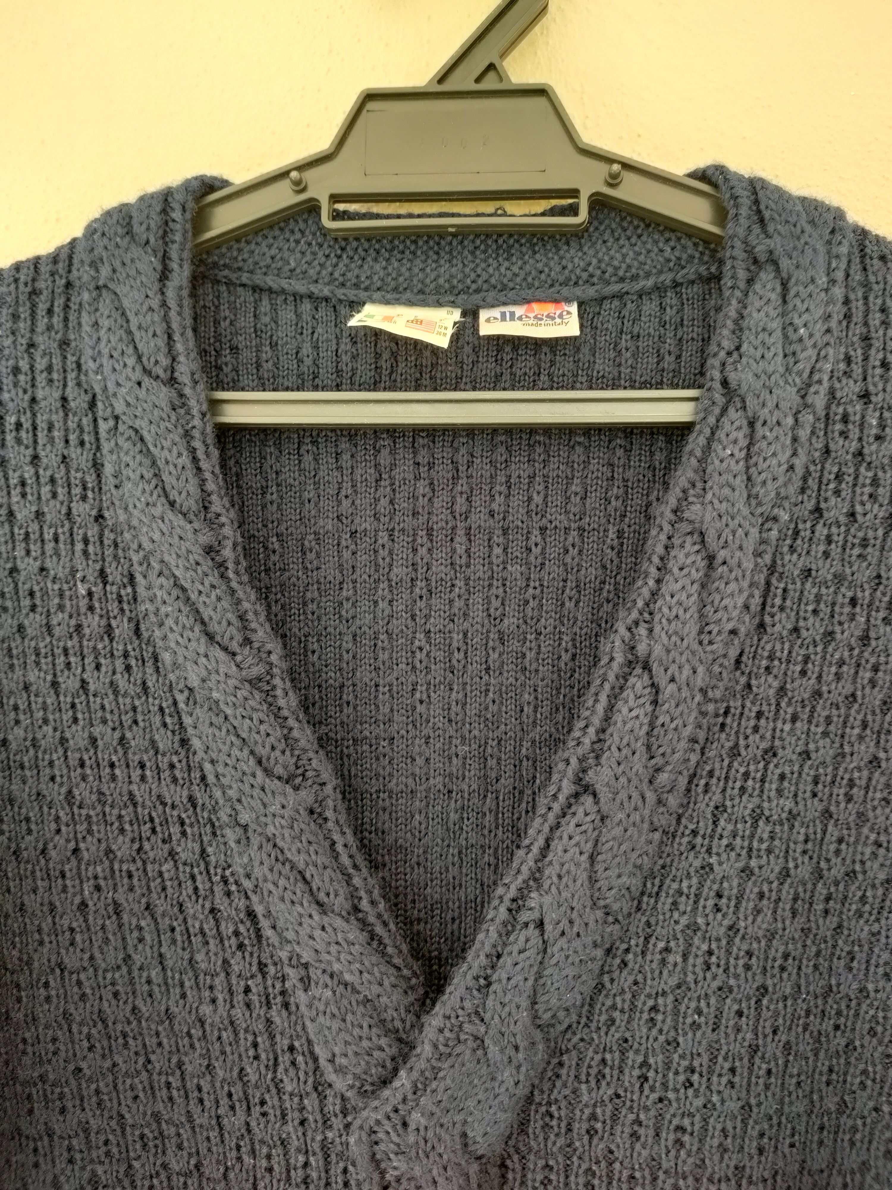 Ellesse ❎ Ellesse Knitted Sweater, Made in Italy Size US M / EU 48-50 / 2 - 6 Thumbnail