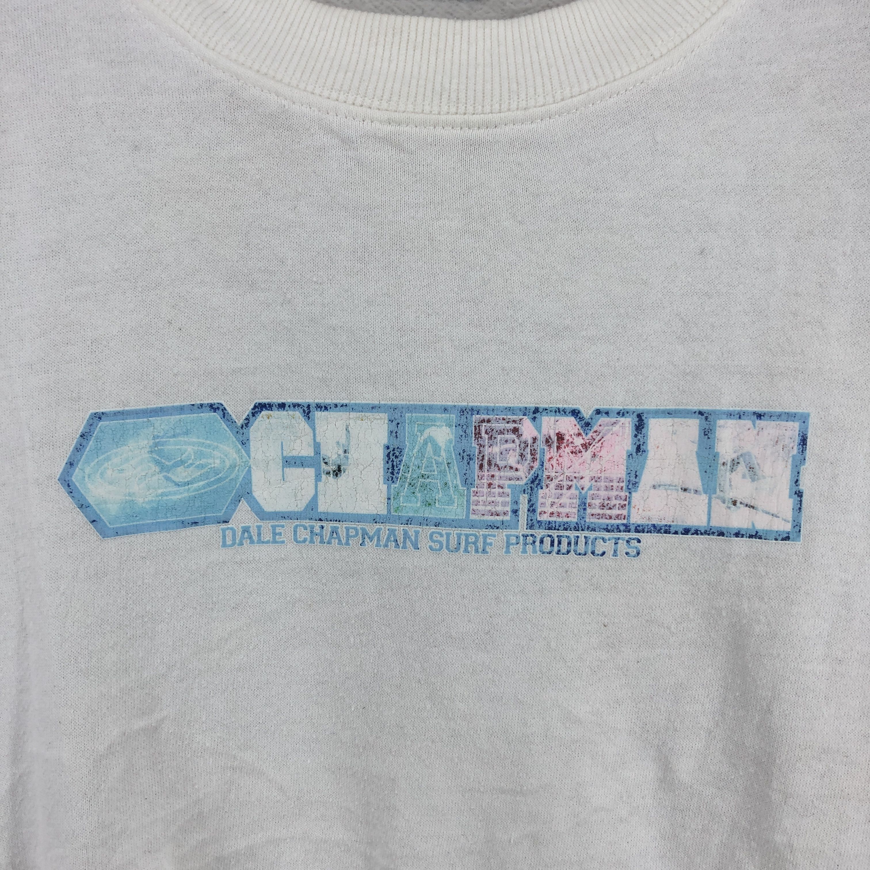 Other DALE CHAPMAN Surf Products Crew Neck Sweatshirt #0533/W Size US M / EU 48-50 / 2 - 2 Thumbnail