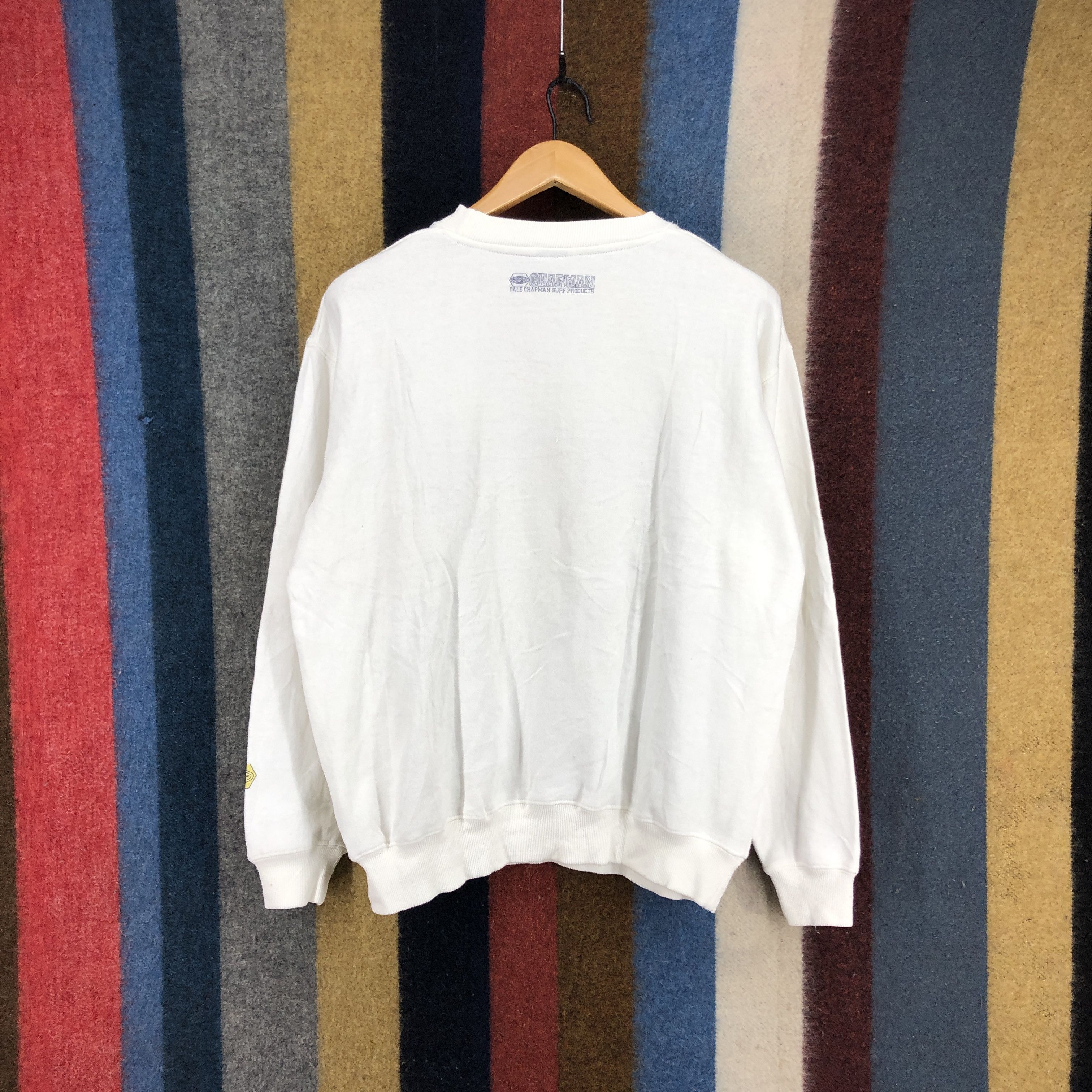 Other DALE CHAPMAN Surf Products Crew Neck Sweatshirt #0533/W Size US M / EU 48-50 / 2 - 10 Thumbnail