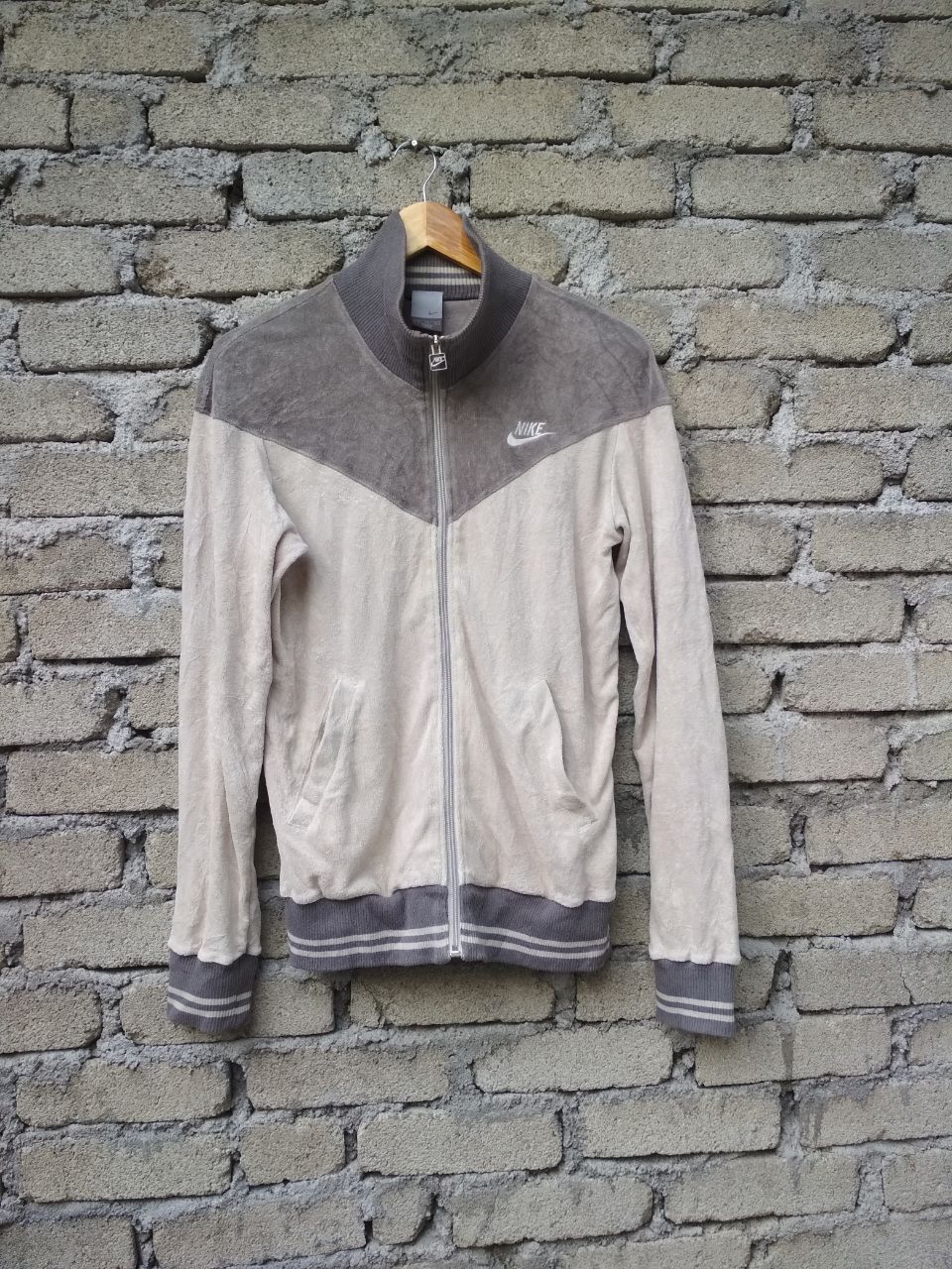 Nike Nike Suede Track Top Size US M / EU 48-50 / 2 - 2 Thumbnail