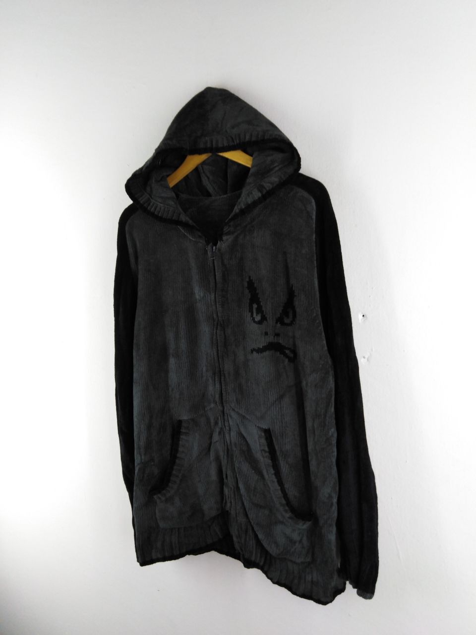 Japanese Brand BAD BOY KNITTED ZIPPER JACKET HOODED Size US L / EU 52-54 / 3 - 5 Thumbnail
