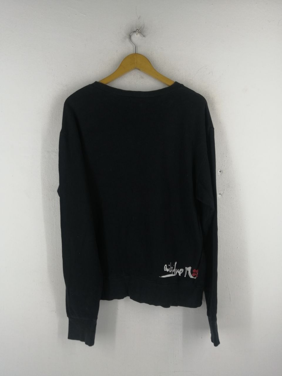 Quiksilver Quicksilver Spellout Logo Black Sweatshirt Size US M / EU 48-50 / 2 - 3 Thumbnail