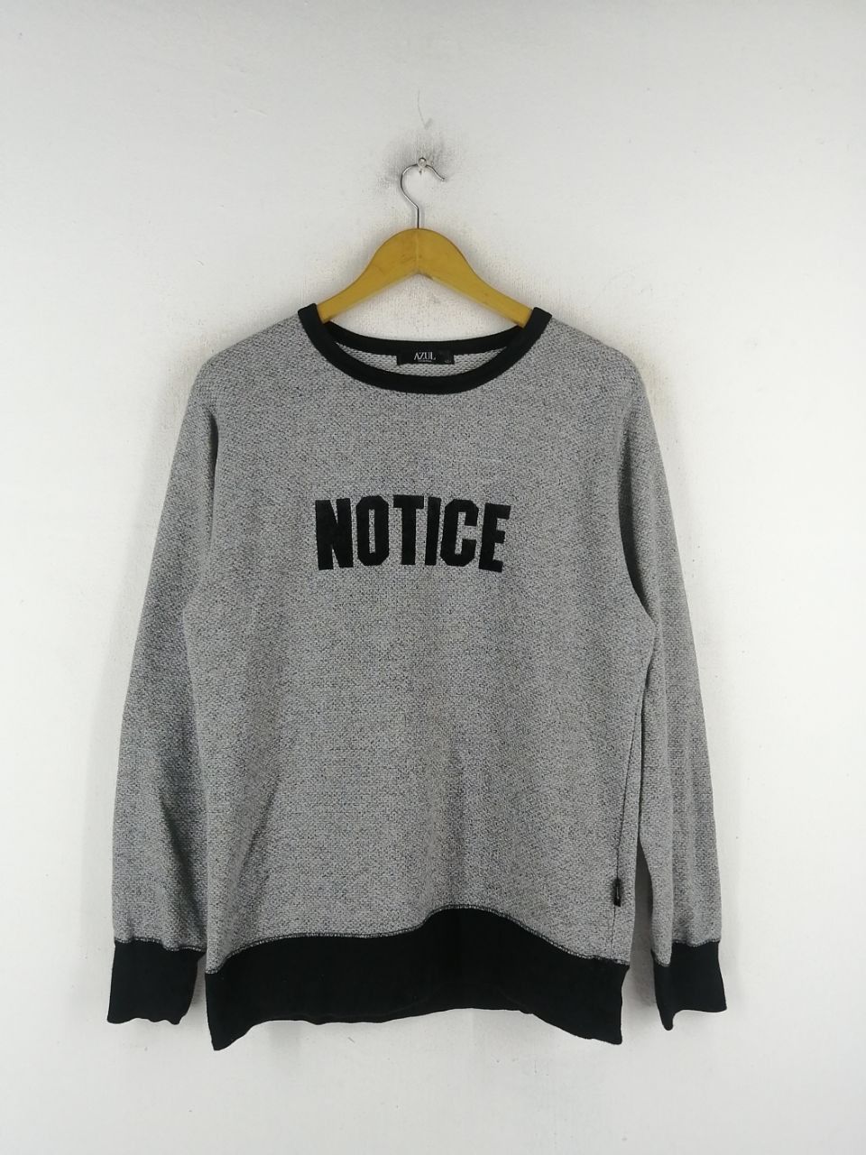 Japanese Brand Azul Notice Sweatshirt Size US M / EU 48-50 / 2 - 1 Thumbnail