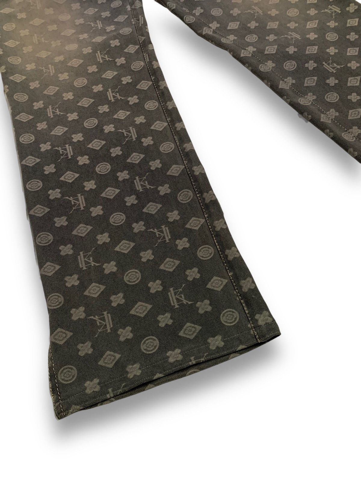 Other Japanese Brand Stretch Monogram Pants Louis Vuitton-inspired Size US 32 / EU 48 - 10 Thumbnail