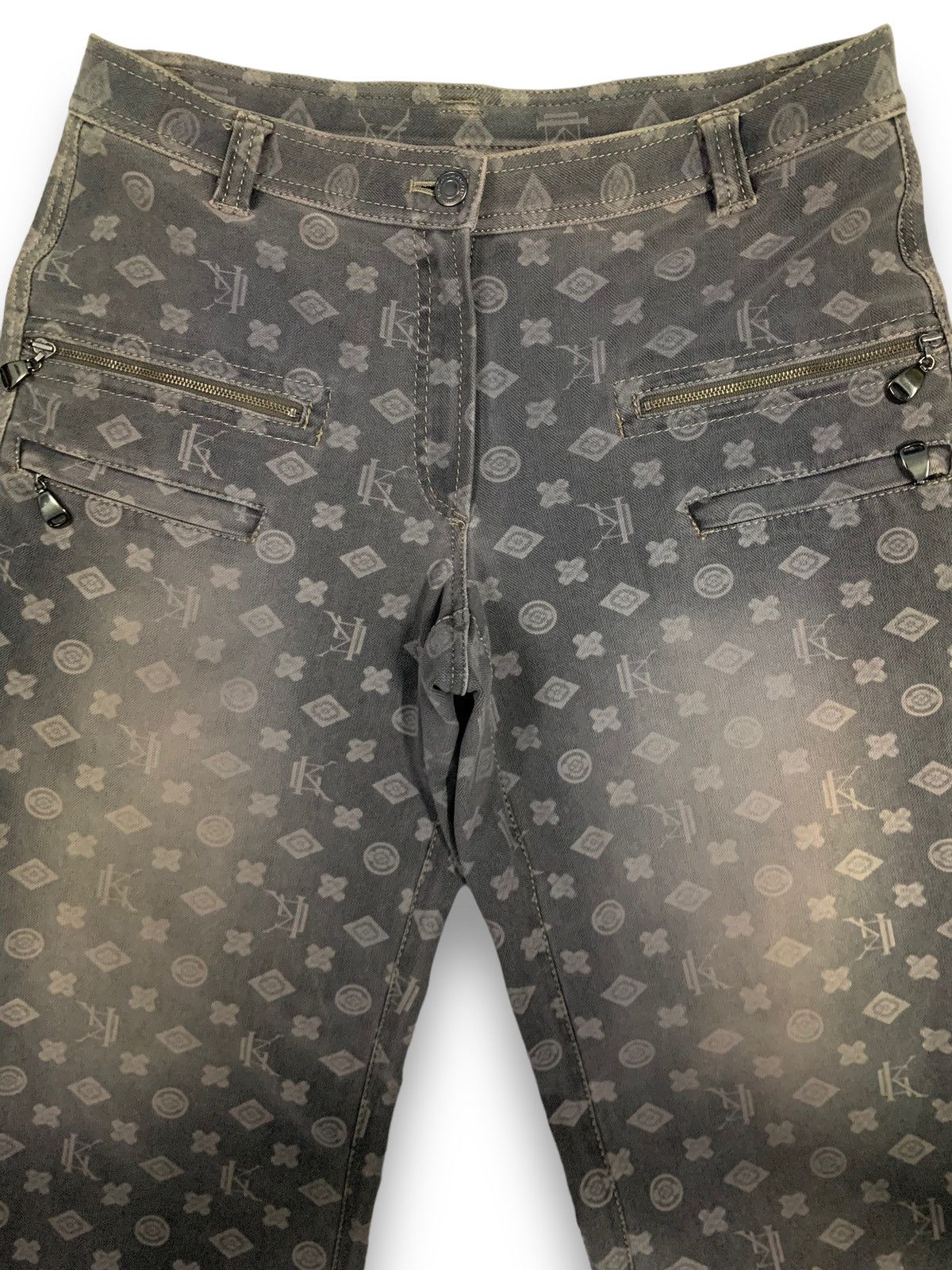 Other Japanese Brand Stretch Monogram Pants Louis Vuitton-inspired Size US 32 / EU 48 - 3 Thumbnail
