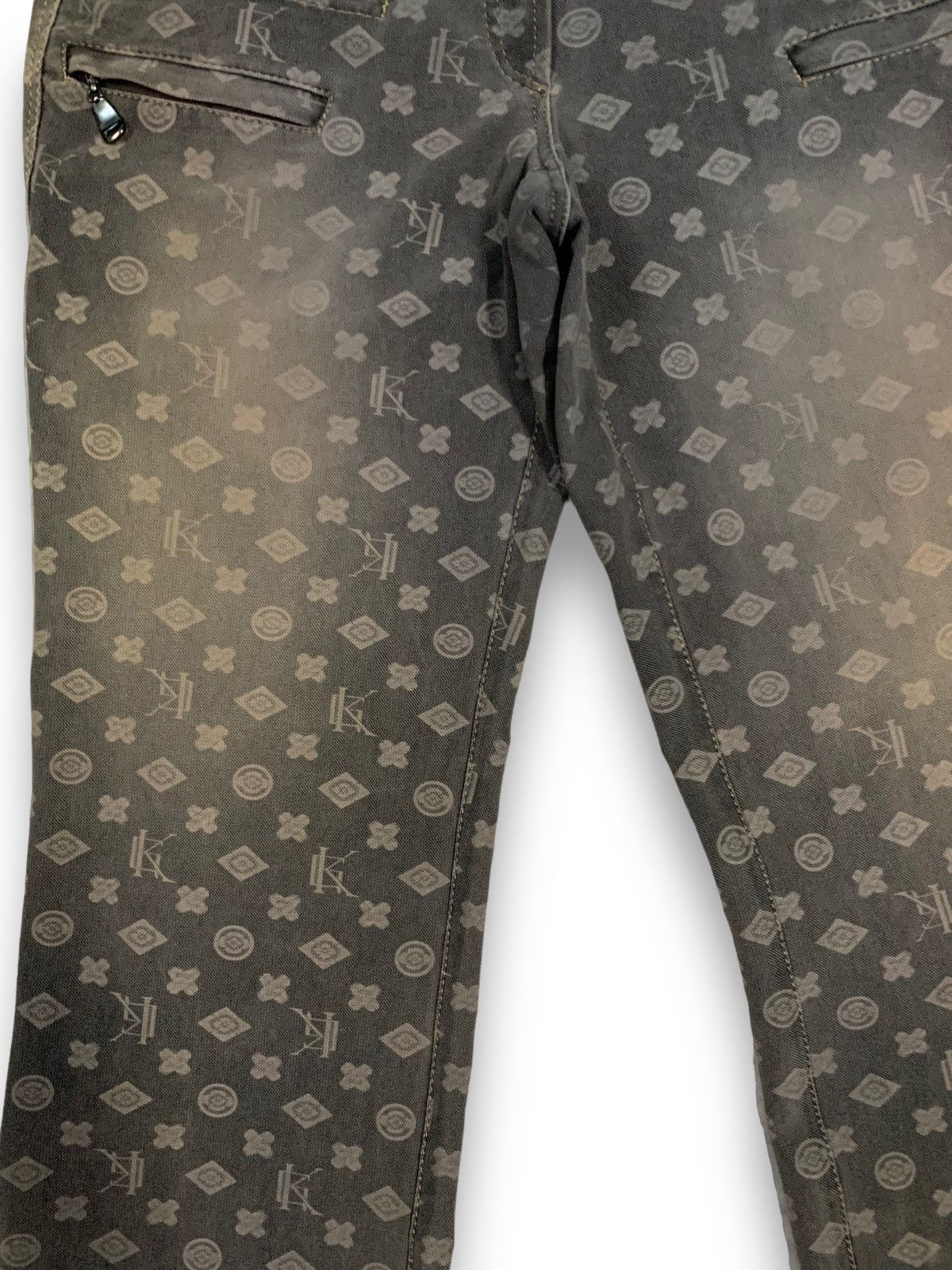 Other Japanese Brand Stretch Monogram Pants Louis Vuitton-inspired Size US 32 / EU 48 - 8 Thumbnail